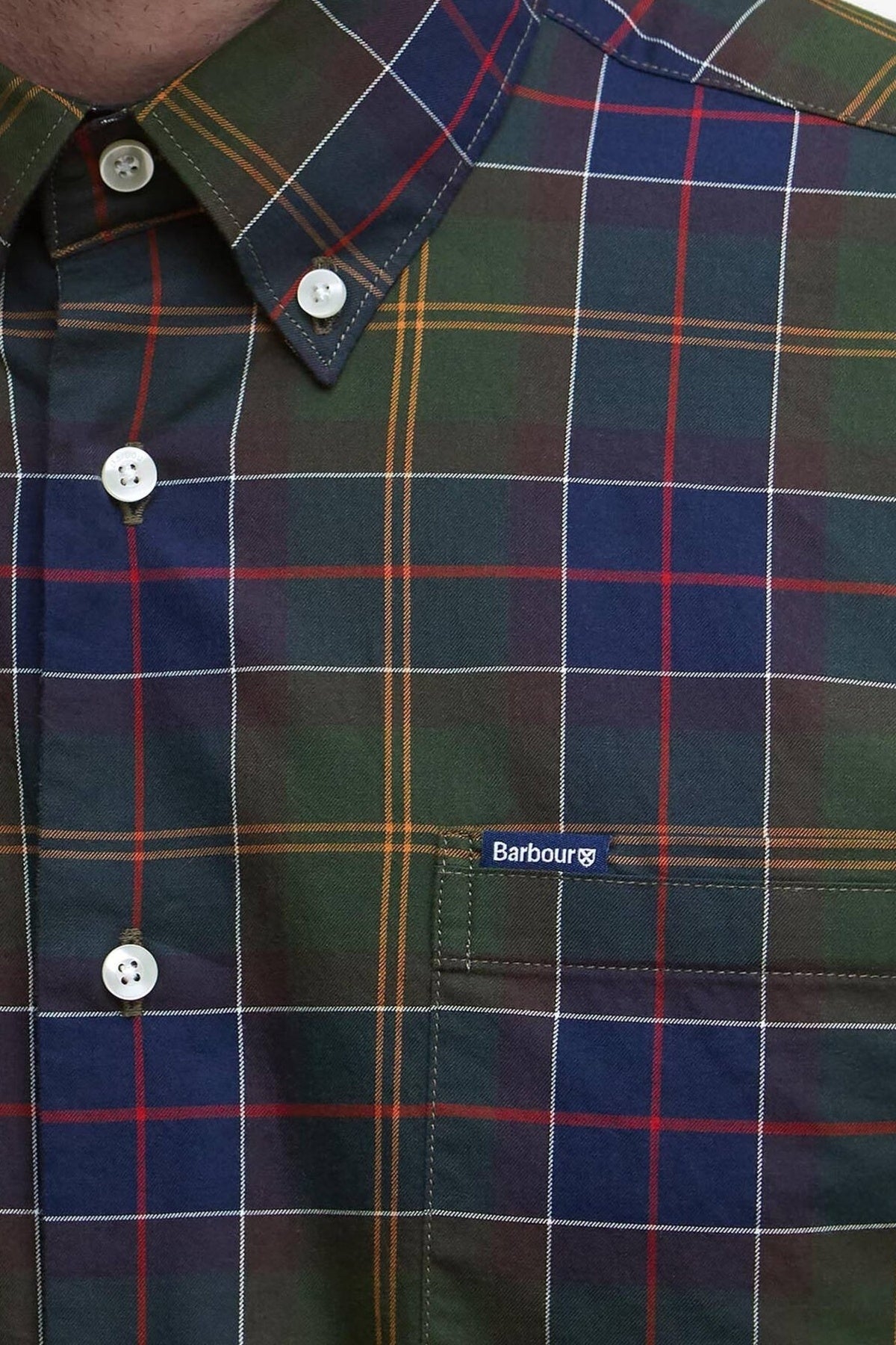 BARBOUR WETHERAM TAILORED SHIRT MSH4982TN11 en color MULTICOLOR (3)