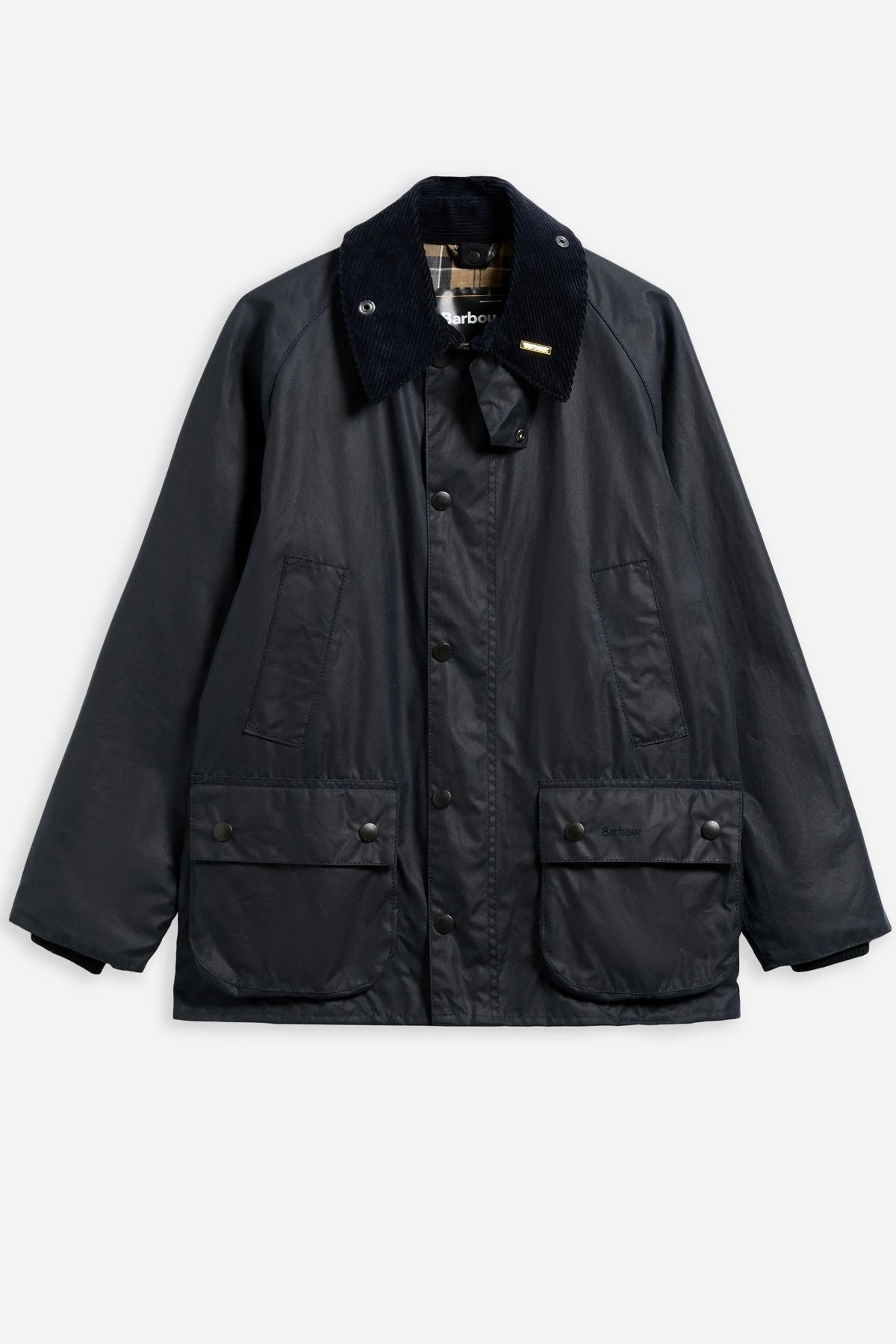 BARBOUR MWX0018NY91 BEDALE WAX JACKET en color AZUL (10)