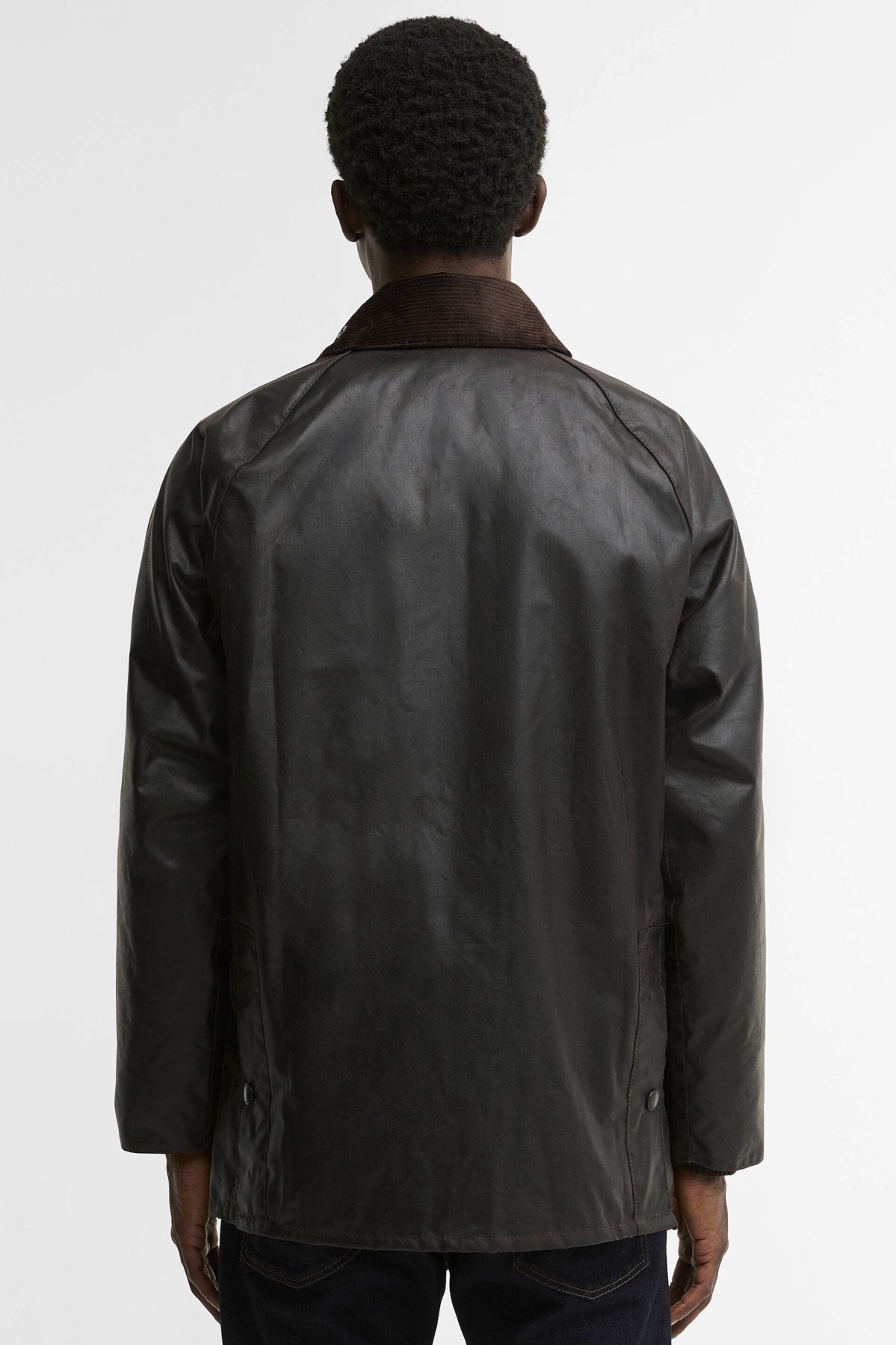 BARBOUR BEDALE WAX MWX0018SG91 en color NEGRO (2)
