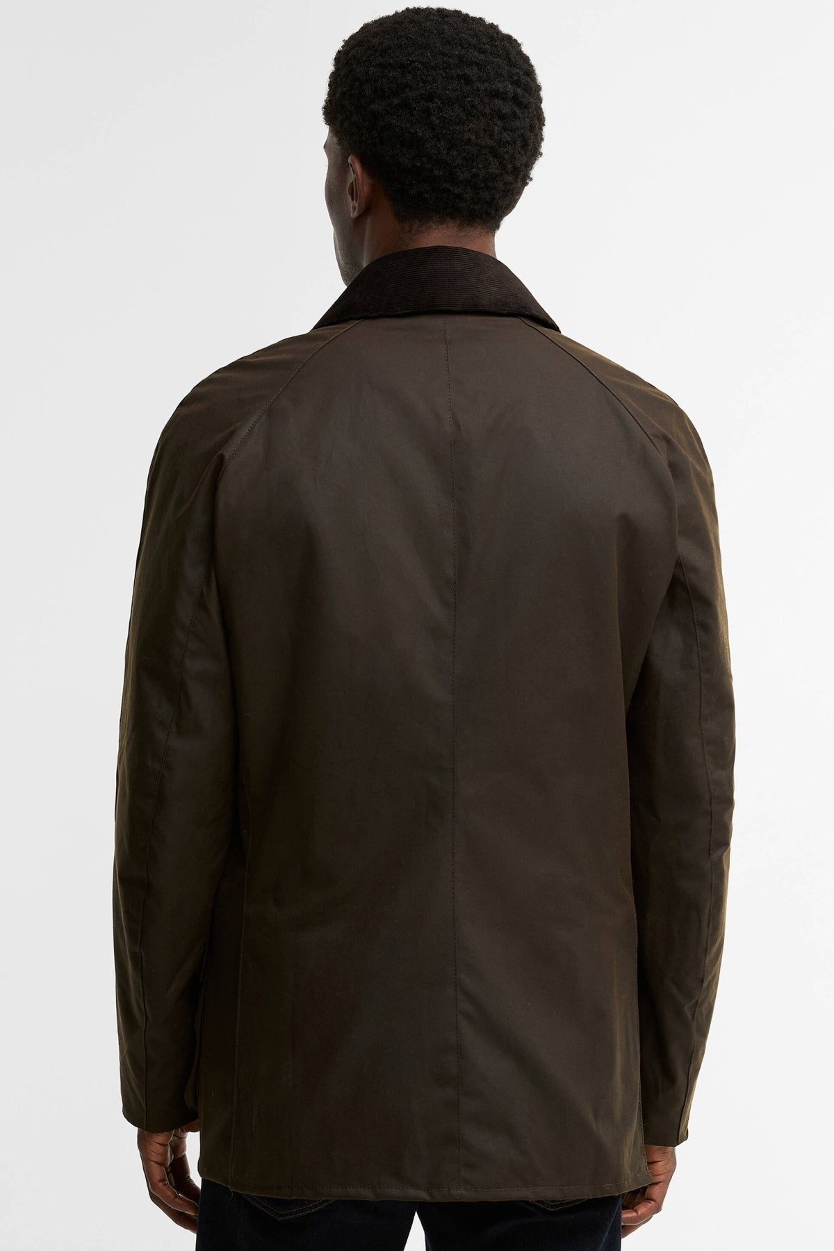 BARBOUR MWX0339OL71 ASHBY WAX JACKET en color MARRON (10)
