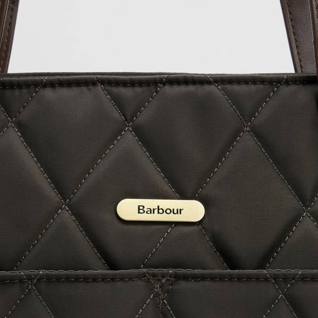 BARBOUR LBA0395OL75 BARBOUR QUILTED TOTE en color VERDE (7)