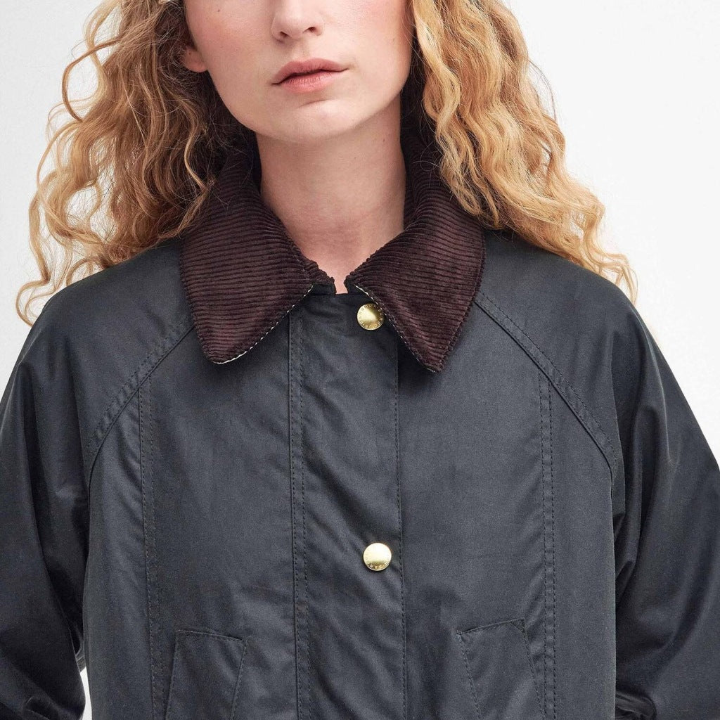 BARBOUR LWX1402SG51 BARBOUR MODERN BEADNELL en color AZUL (6)