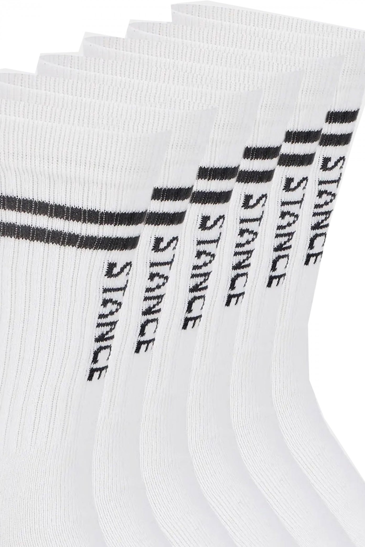 STANCE SOCKS en color BLANCO (2)