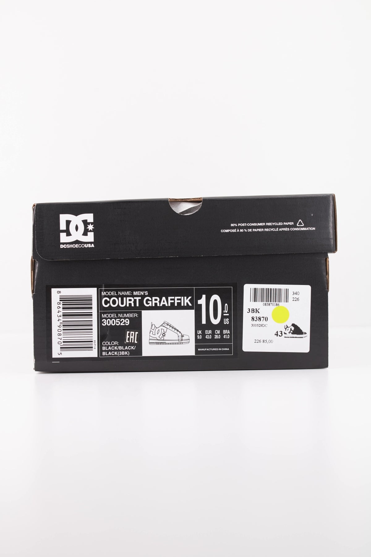 DC 300529DC COURT GRAFFIK en color NEGRO (6)