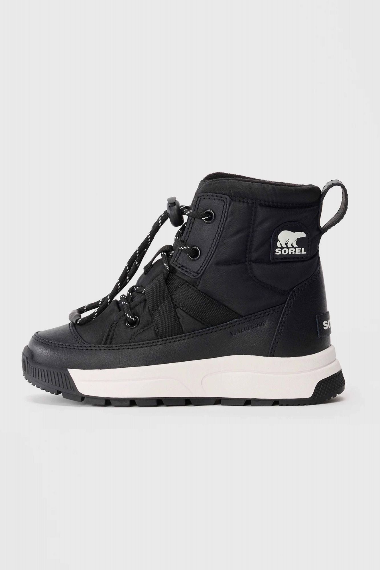 SOREL WHITNEY III MID WP en color NEGRO (1)