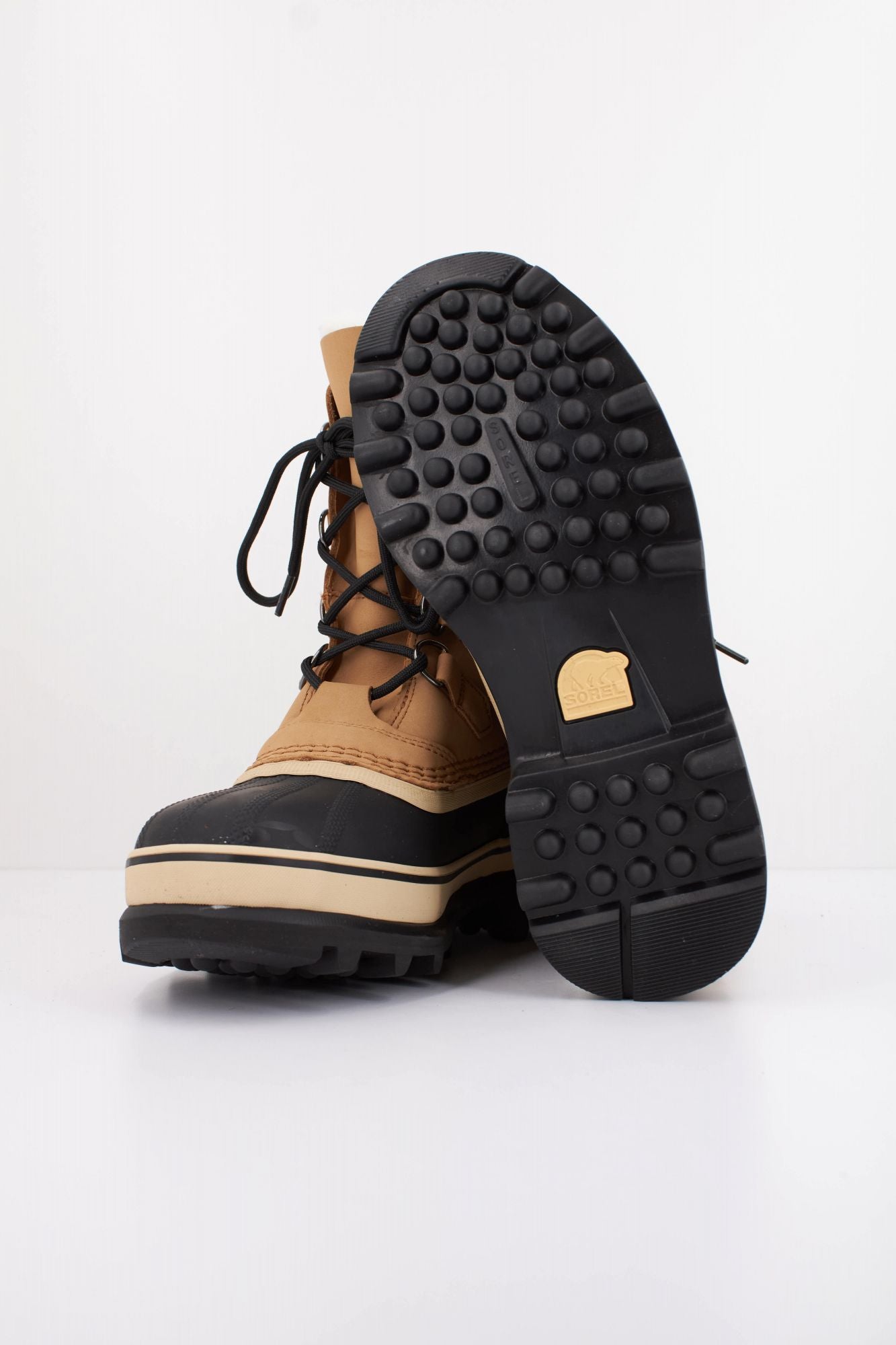 SOREL CARIBOU MEN en color MARRON CLARO (5)