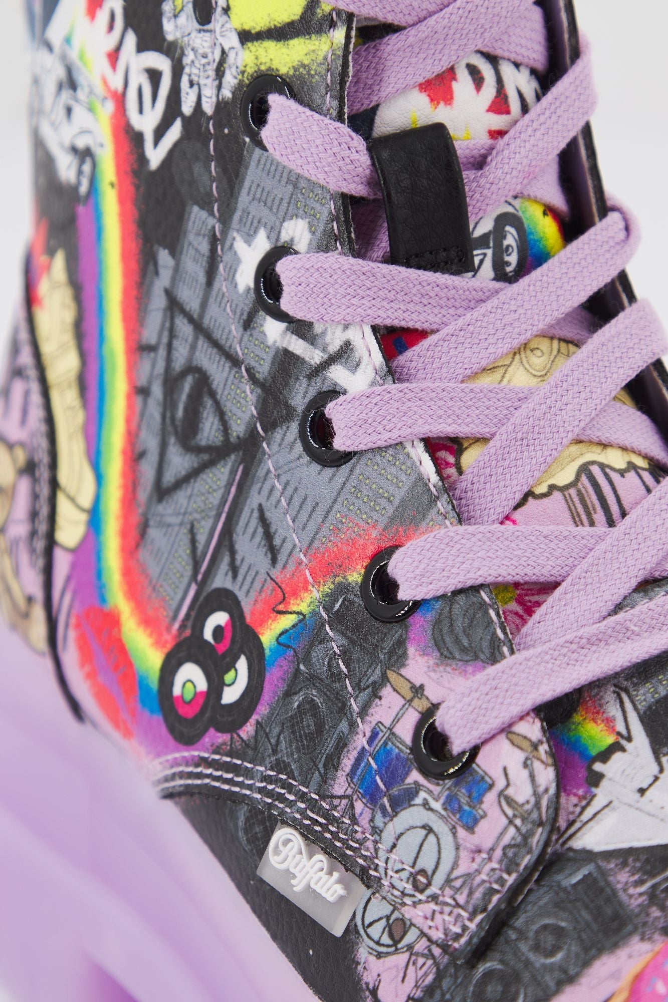 BUFFALO ASPHA RLD BUTTONS en color VIOLETA (4)