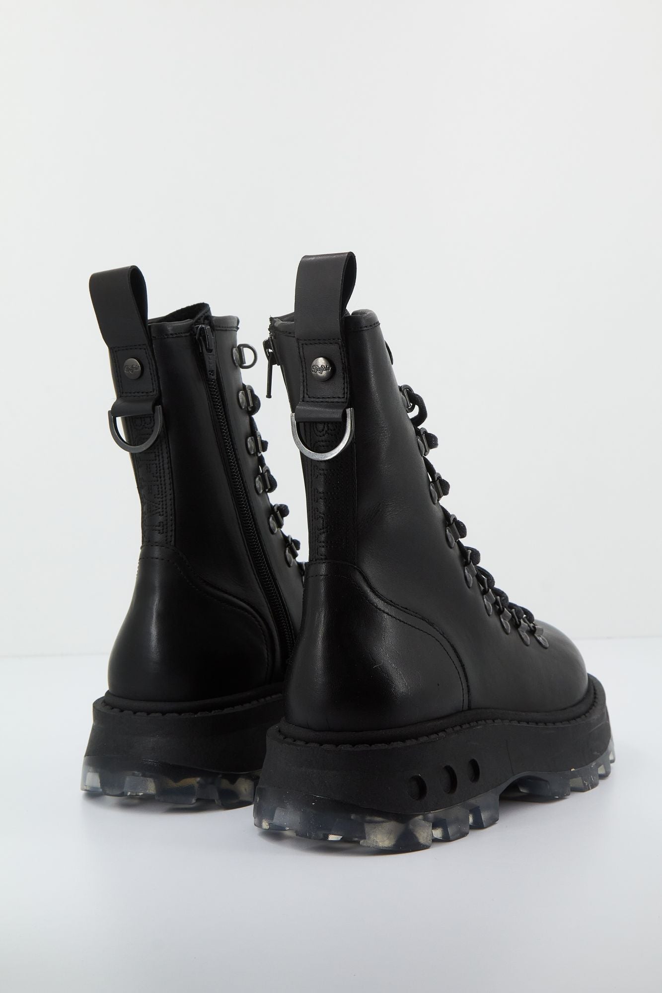 BUFFALO MONO LACE UP HIKE MI en color NEGRO (4)