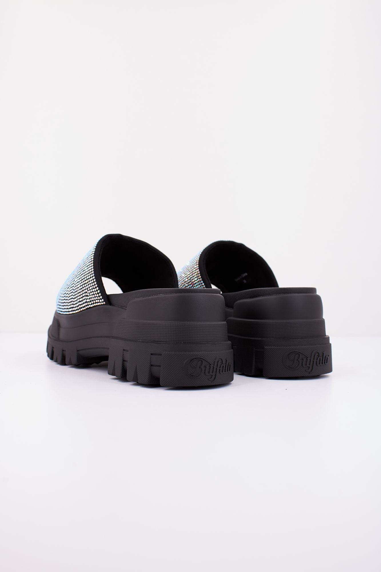 BUFFALO ASPHA SLIDE GLAM en color NEGRO (3)