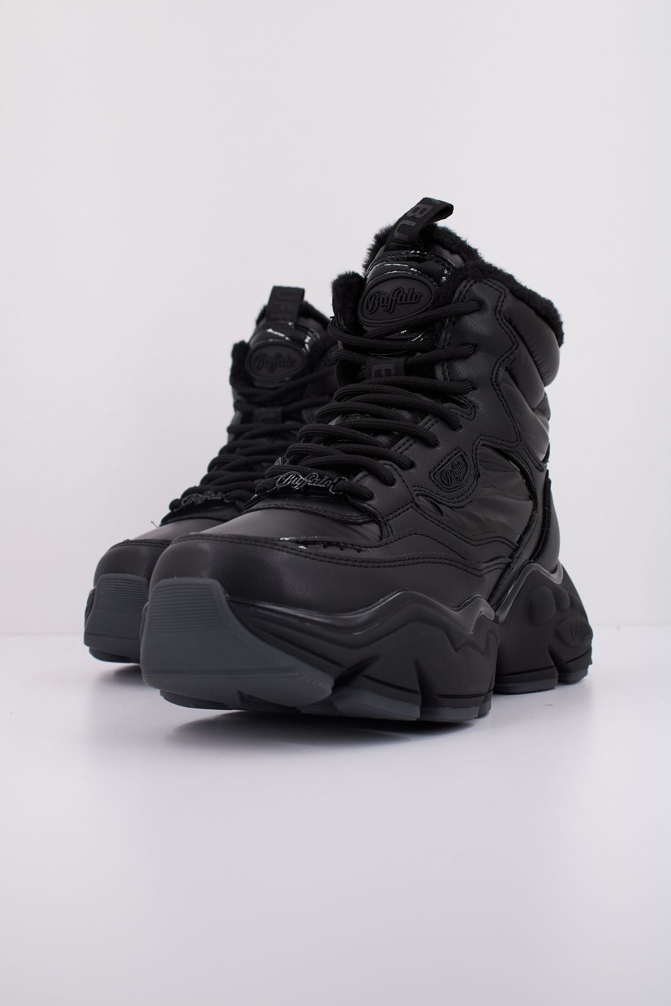 BUFFALO BINARY SNOW LACE en color NEGRO (2)