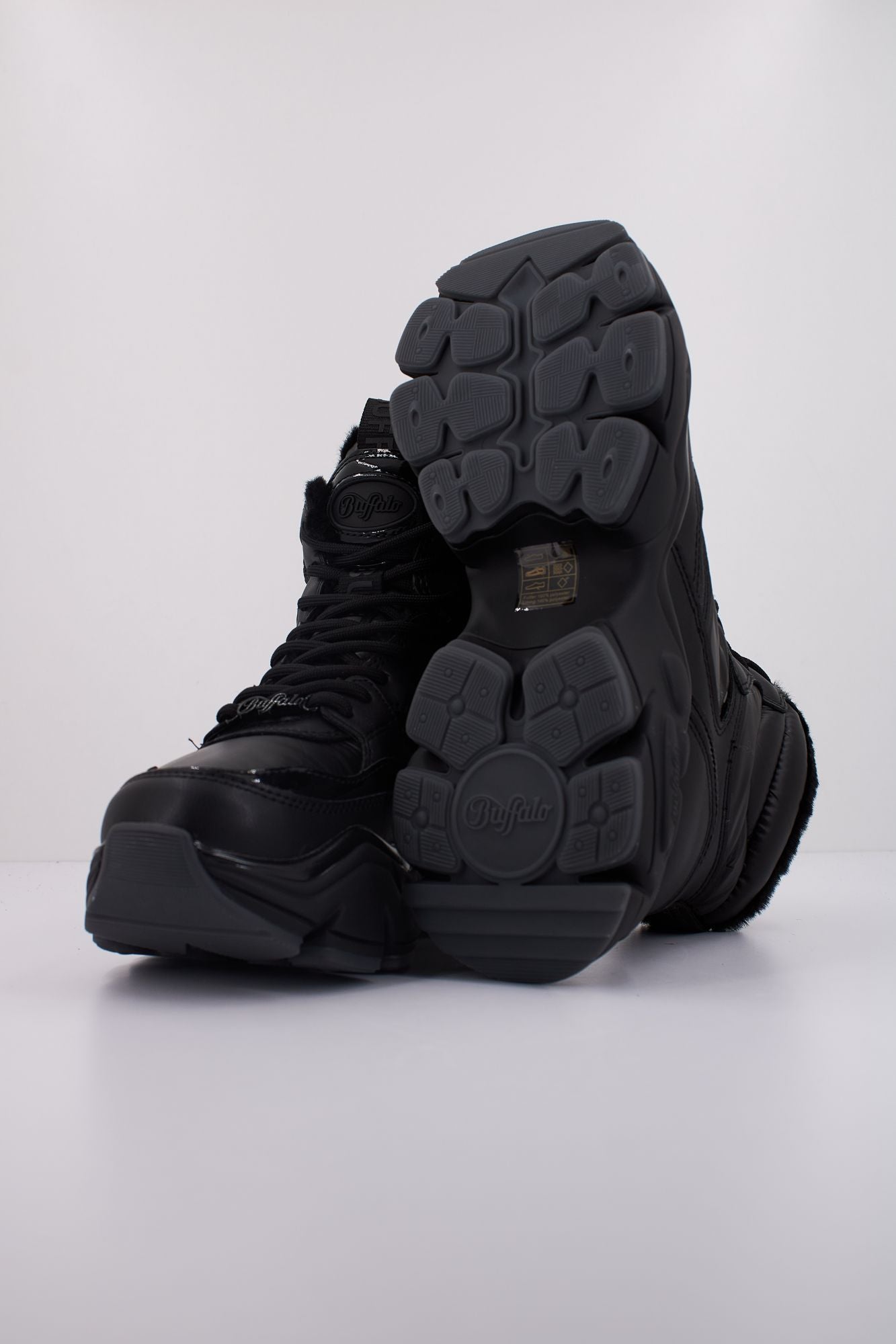 BUFFALO BINARY SNOW LACE en color NEGRO (5)
