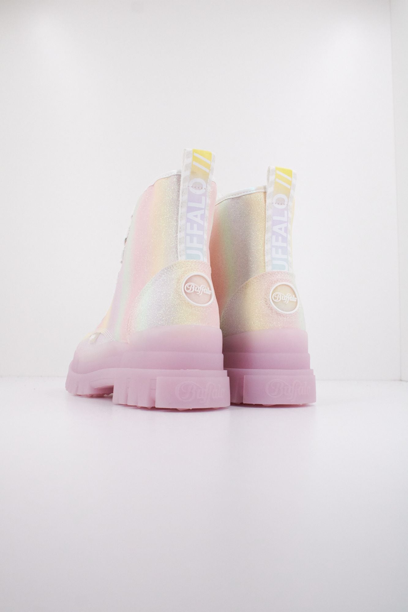 BUFFALO ASPHA LACE UP HI en color MULTICOLOR (4)