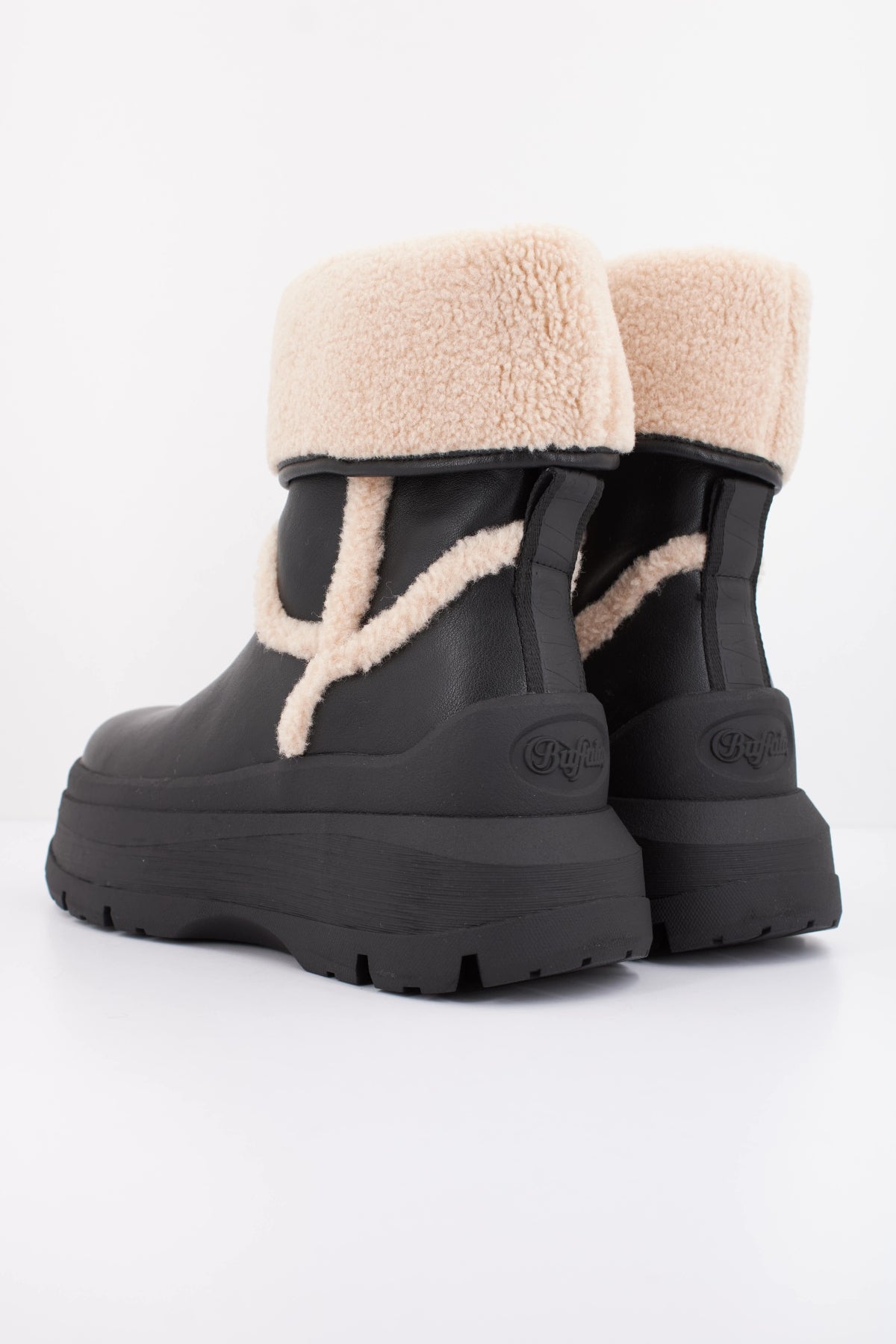 BUFFALO OLYMPIA FOLD BOOT WAR en color NEGRO (4)