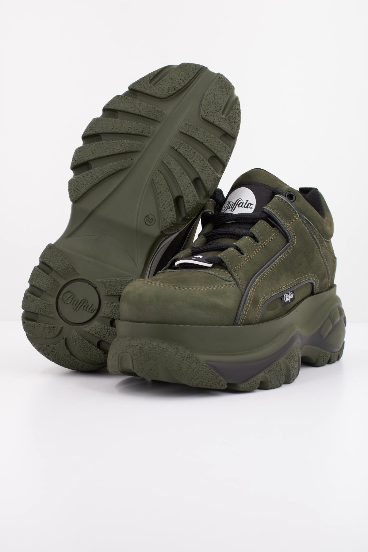 BUFFALO 1339-14 CALF NUB en color VERDE (5)
