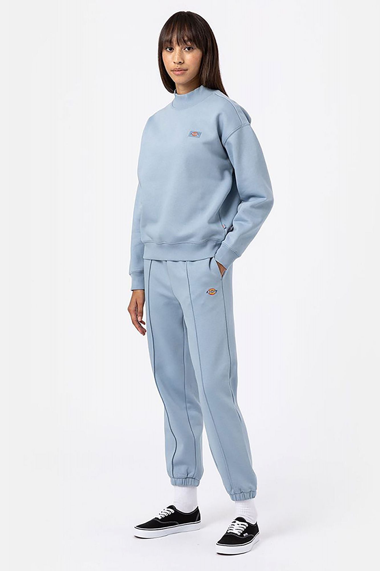DICKIES MAPLETON SWEATPANT WOM en color AZUL (1)