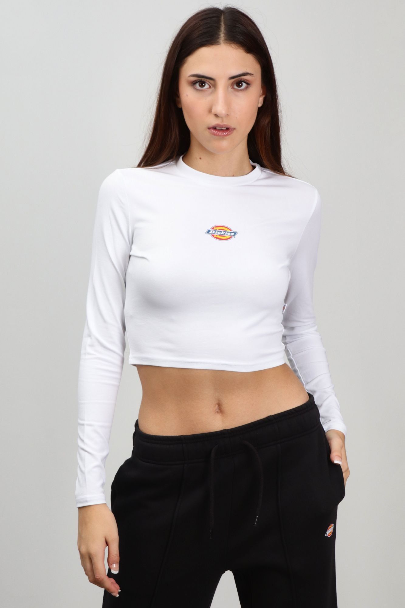 DICKIES MAPLE VALLEY TEE LS en color BLANCO (1)