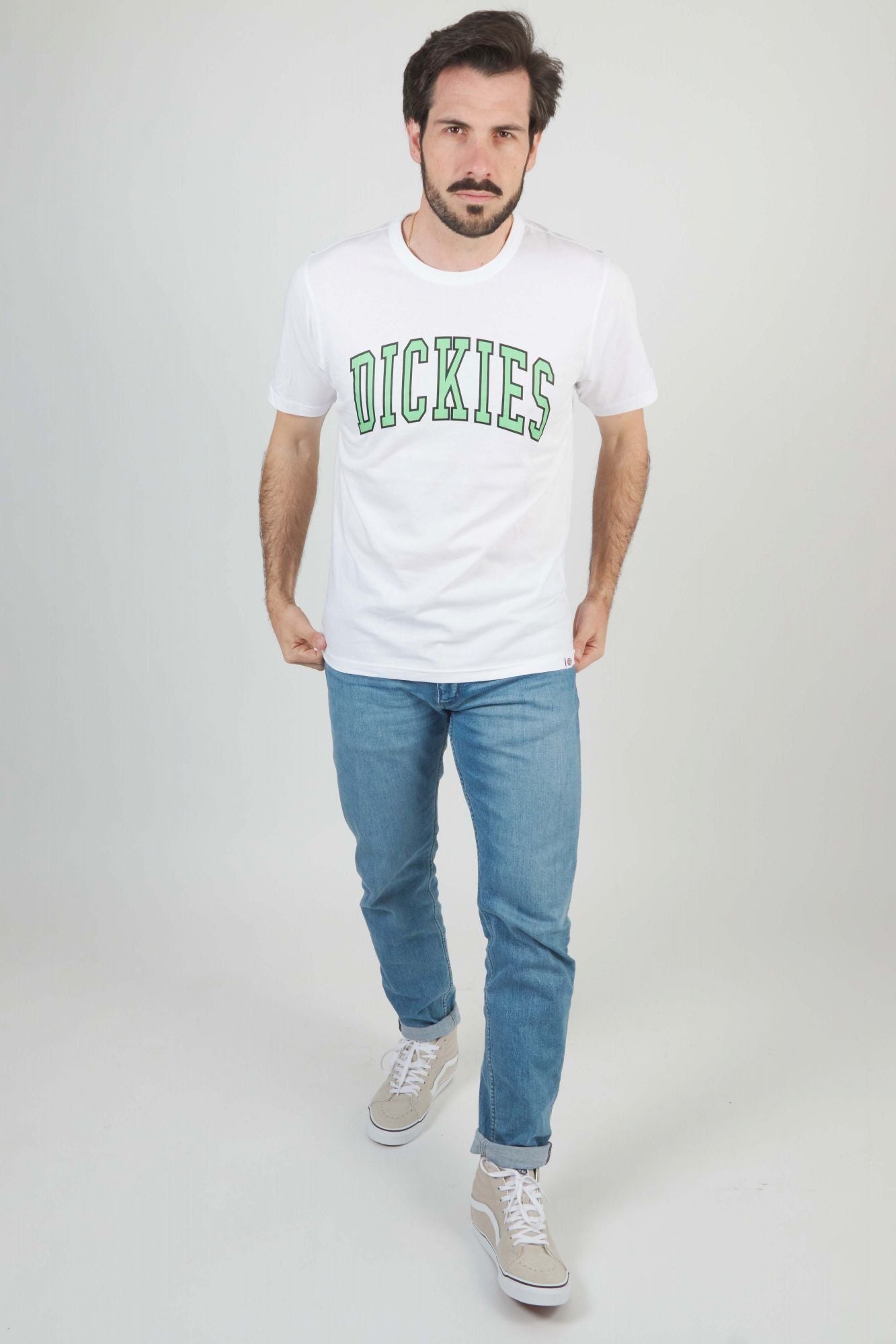 DICKIES AITKIN TEE en color BLANCO (3)