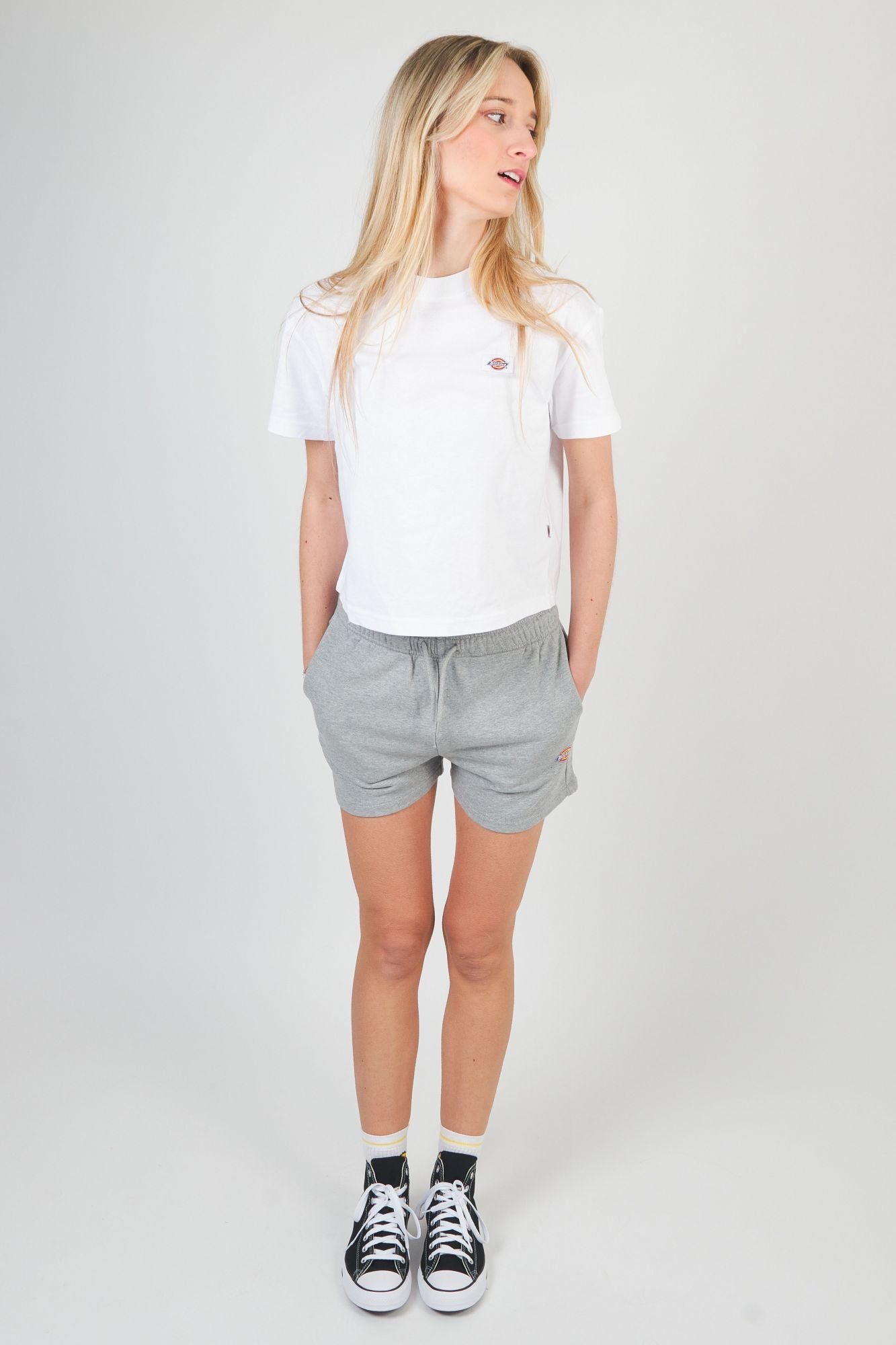 DICKIES OAKPORT BOXY TEE SS W en color BLANCO (3)