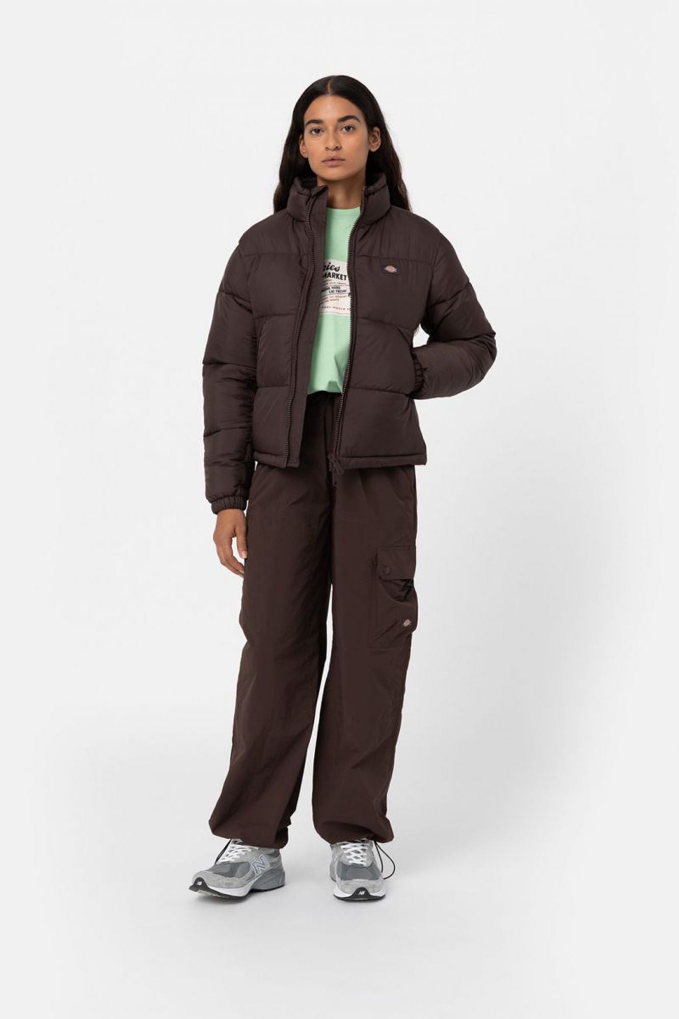 DICKIES JACKSON CARGO W en color MARRON (4)