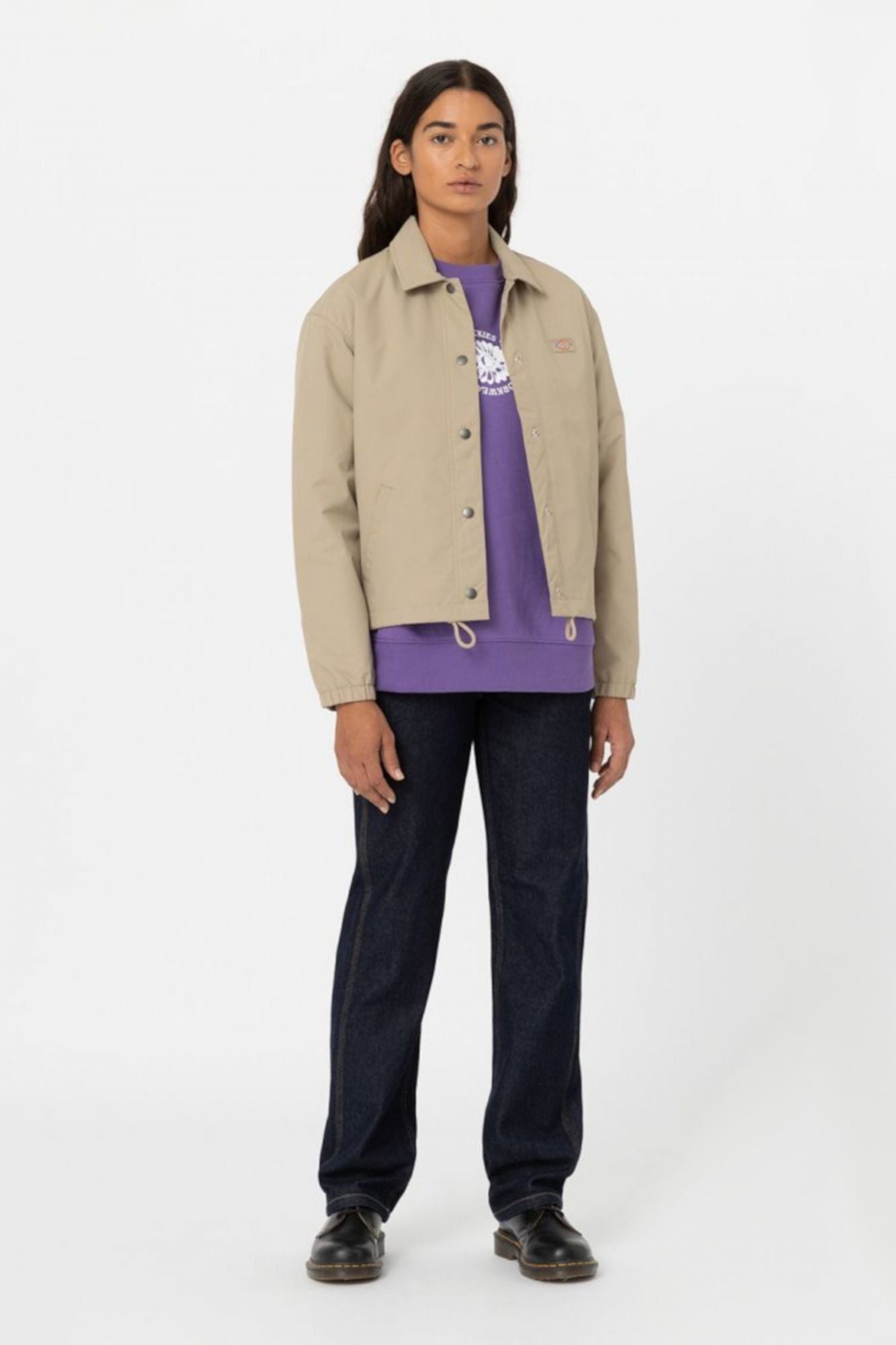 DICKIES OAKPORT CROPPED COACH en color BEIS (4)