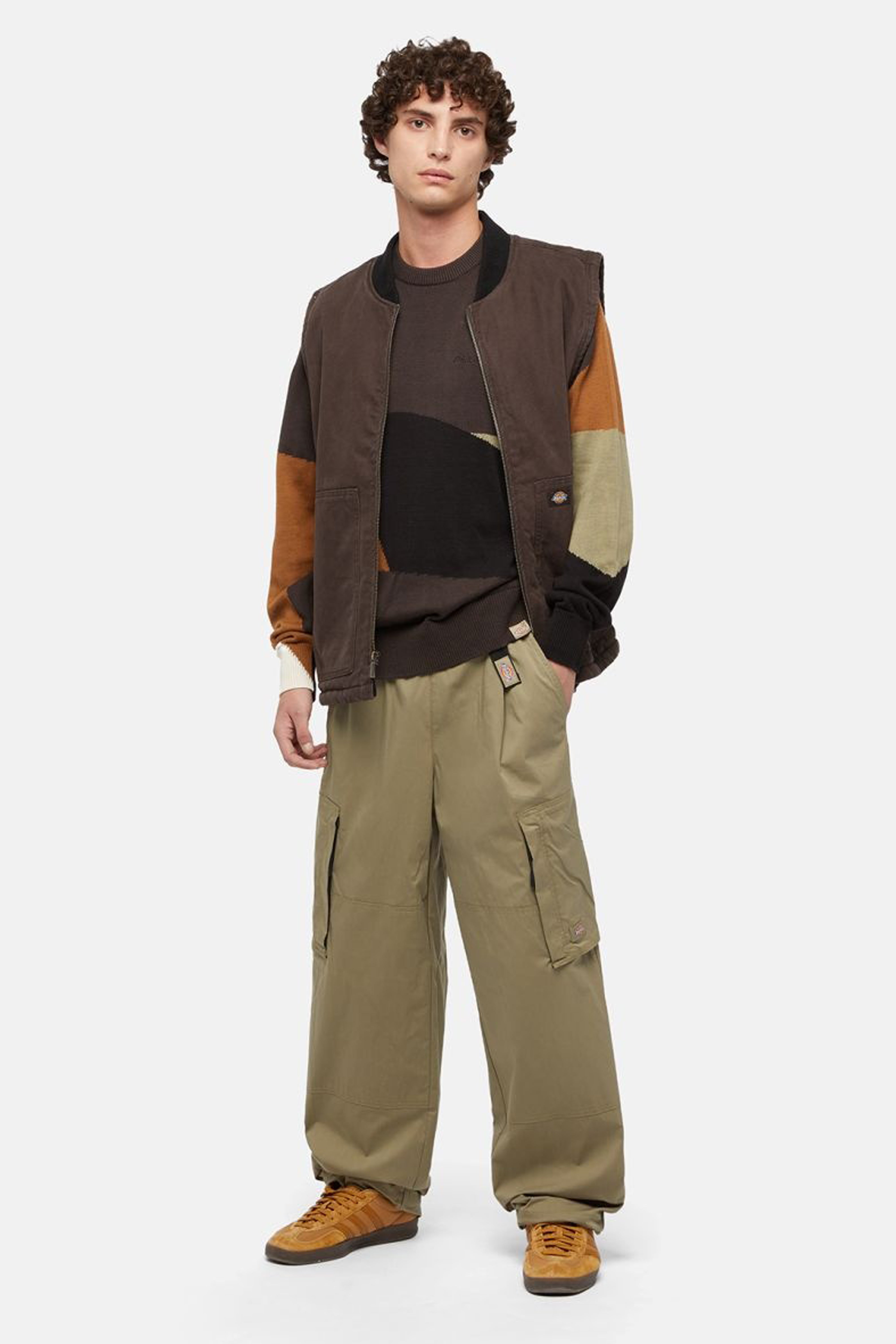 DICKIES  FLIGHT DOUBLE KNEE en color VERDE (4)