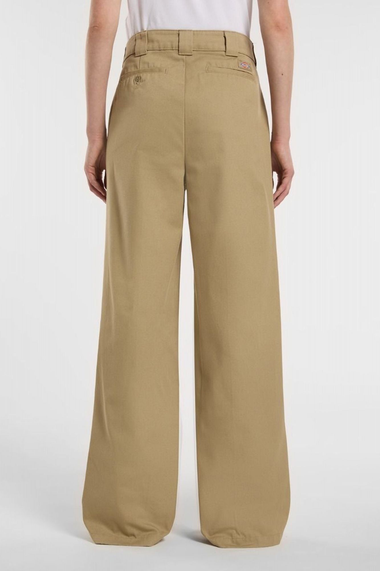 DICKIES  WIDE LEG PANT en color VERDE (3)