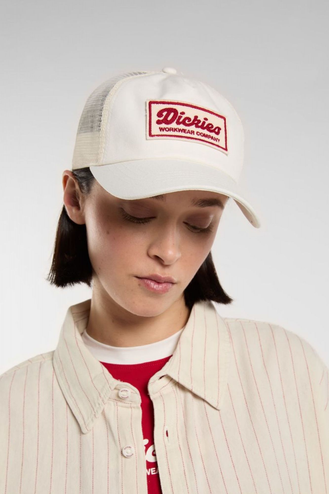 DICKIES LEWISTOWN TRUCKER en color BLANCO (2)