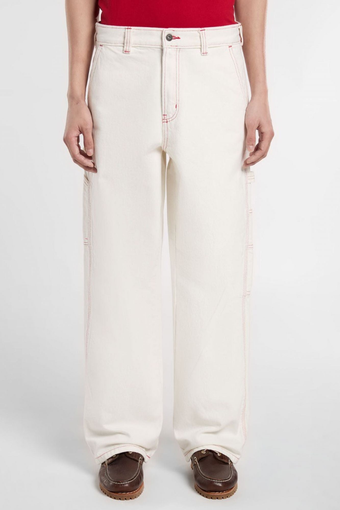 DICKIES  LOOSE DENIM PAINTER en color BLANCO (1)