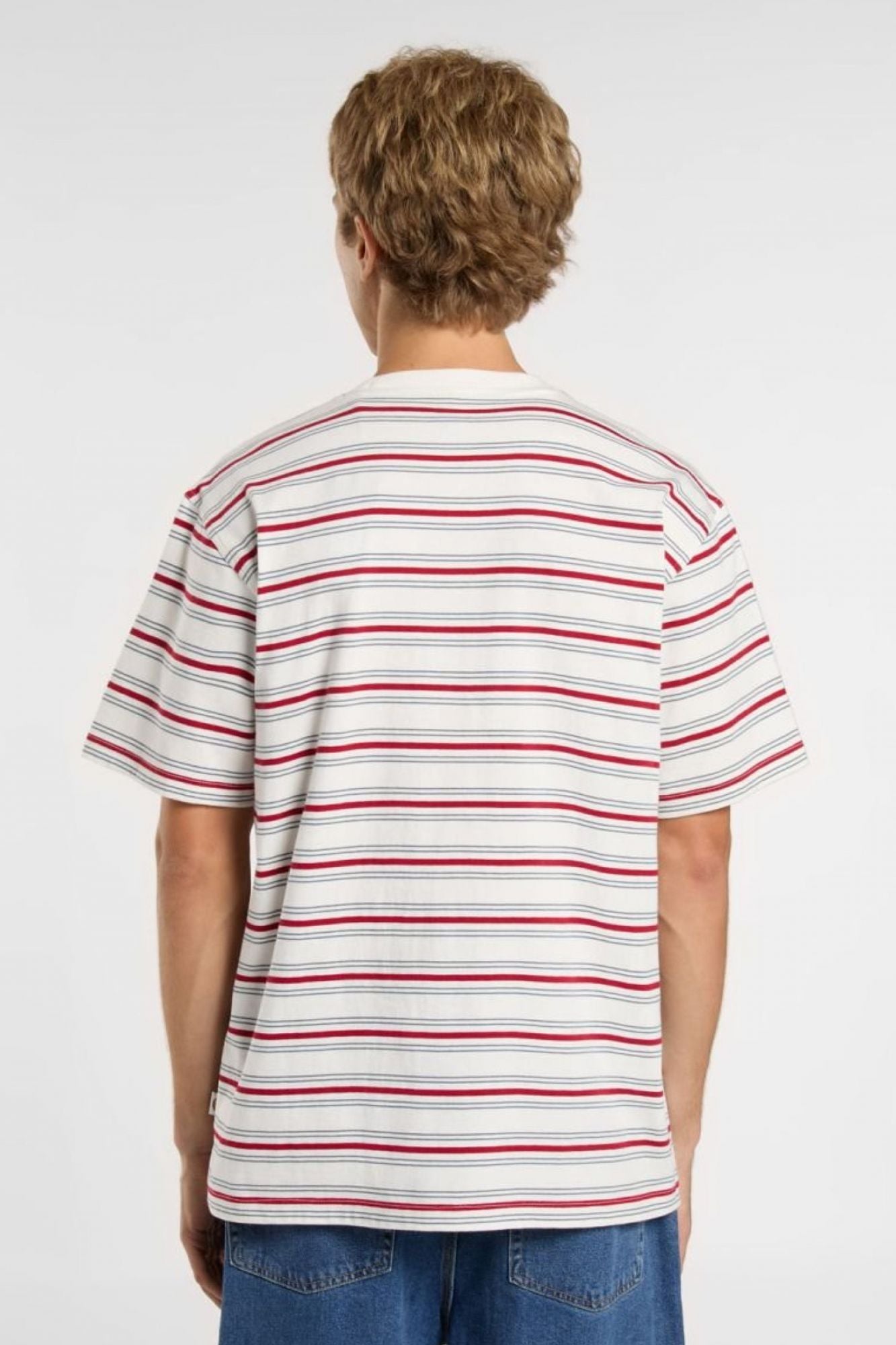 DICKIES LEWISTOWN STRIPE SS TE en color BLANCO (2)