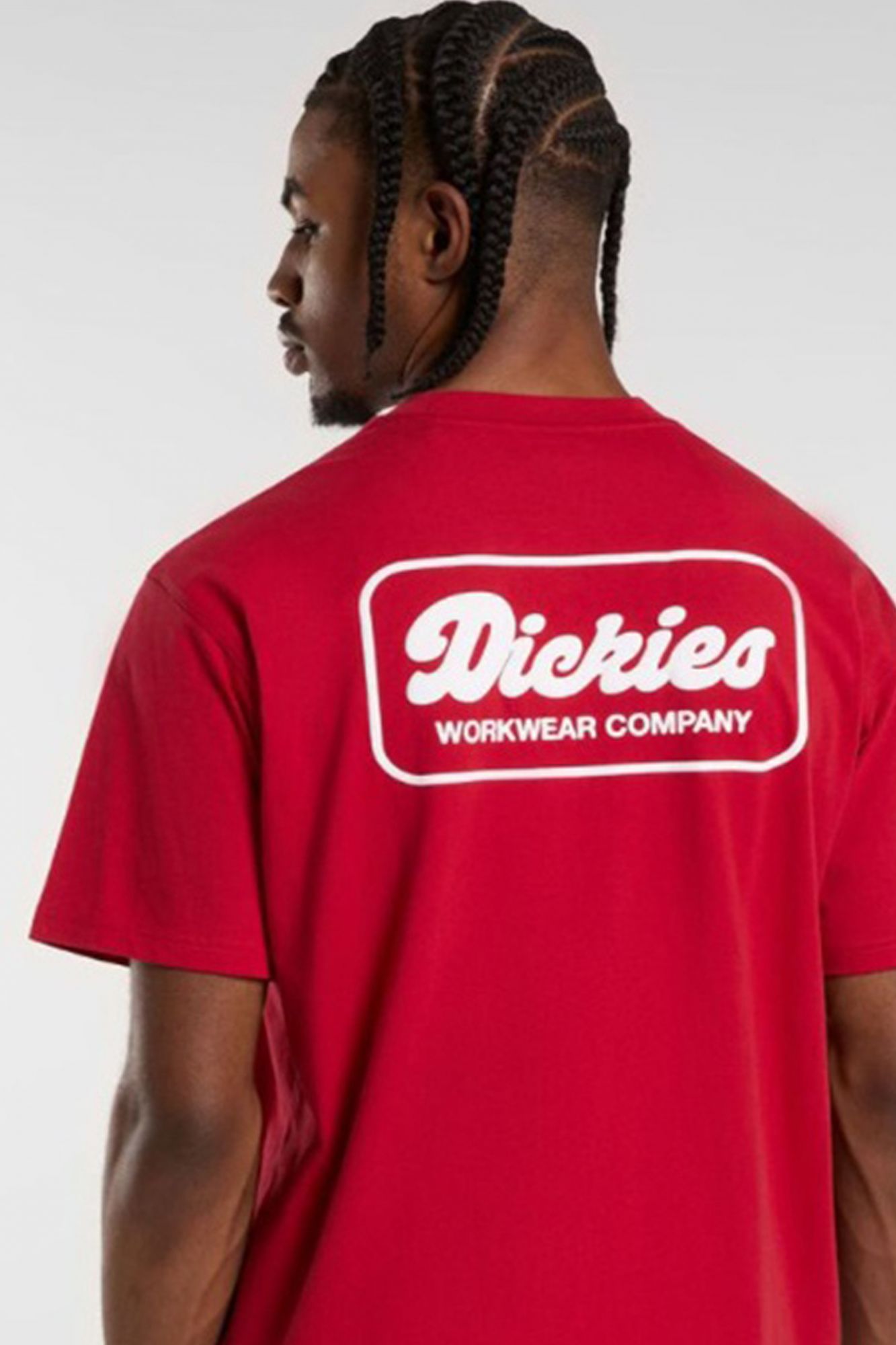 DICKIES DK0A4Z8Z0ER1 LEWISTOWN SS TEE ENGLI en color ROJO (2)