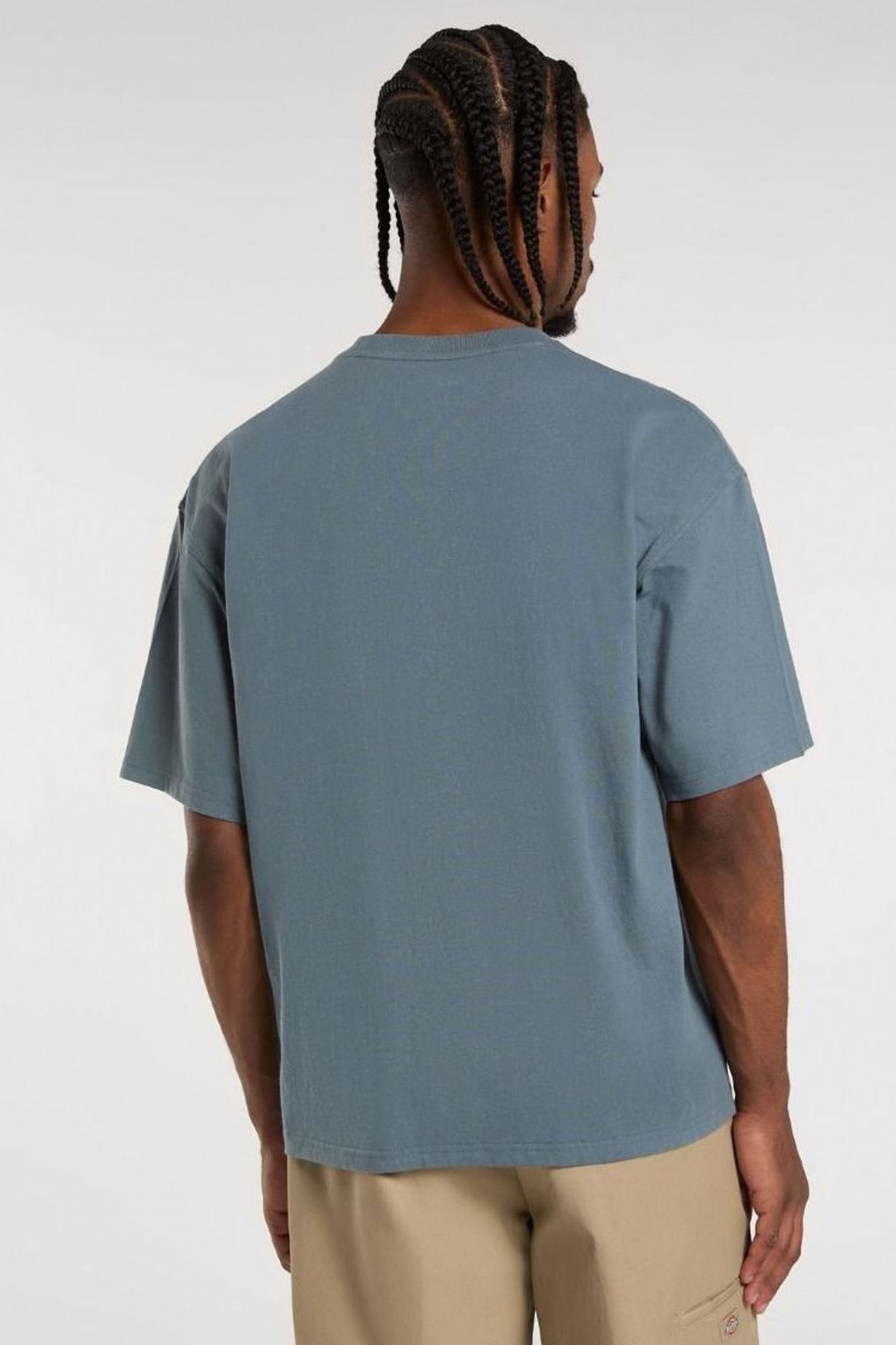 DICKIES  LEWISTOWN EMBRO TEE en color AZUL (2)