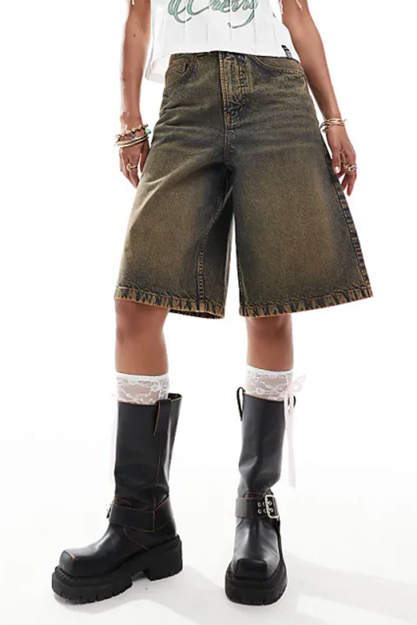 DICKIES  CARPENTER DENIM JORT en color AZUL (1)