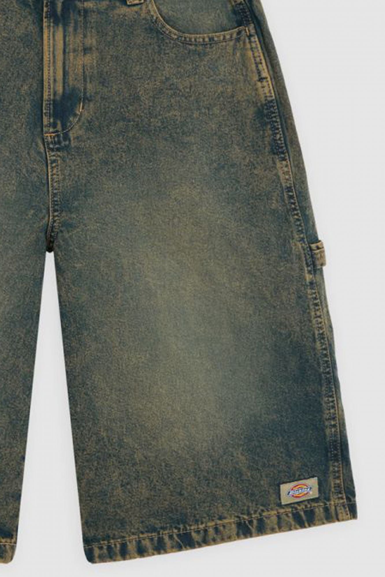DICKIES  CARPENTER DENIM JORT en color AZUL (4)