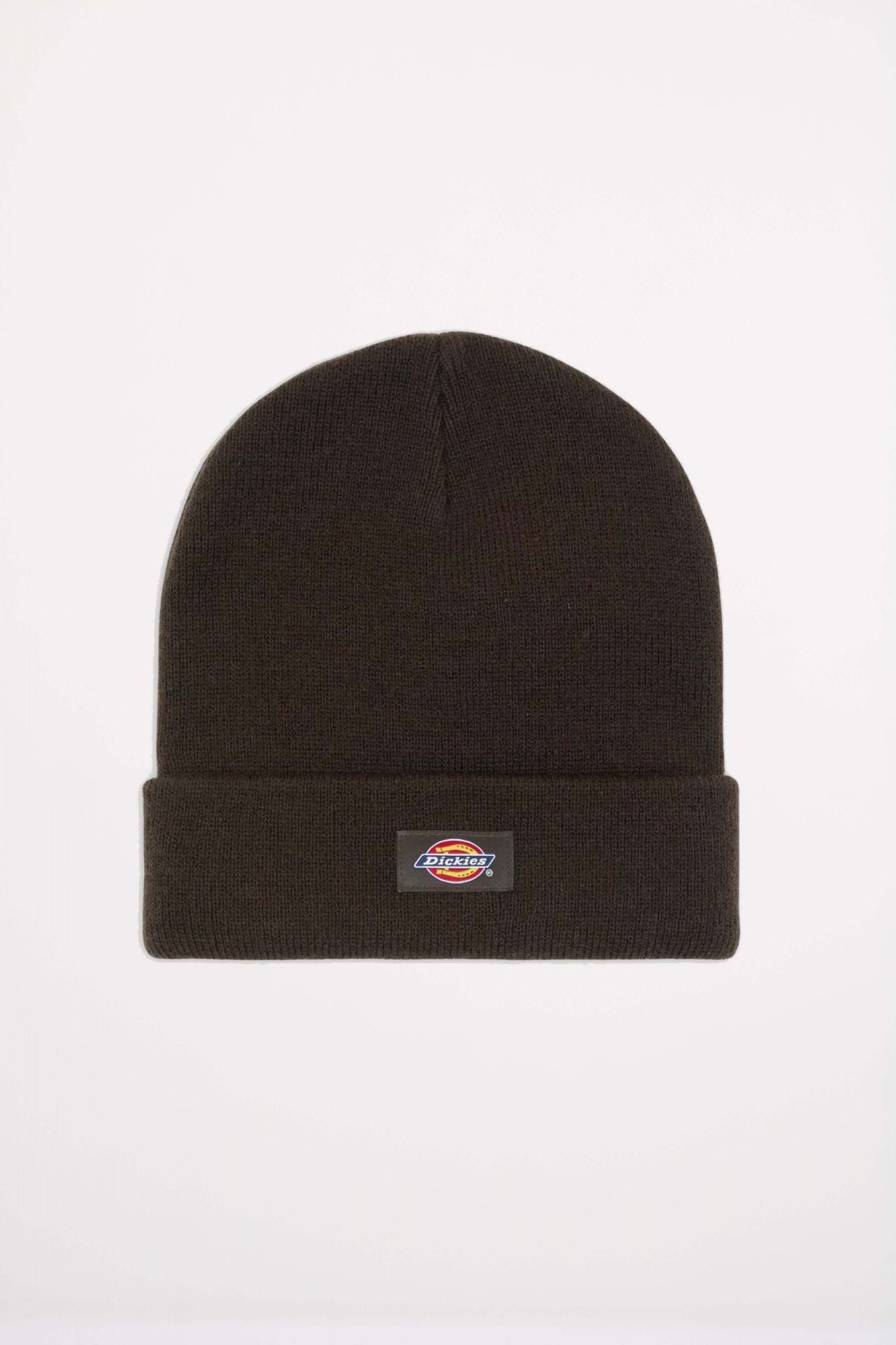 DICKIES  GIBSLAND BEANIE  en color MARRON (1)