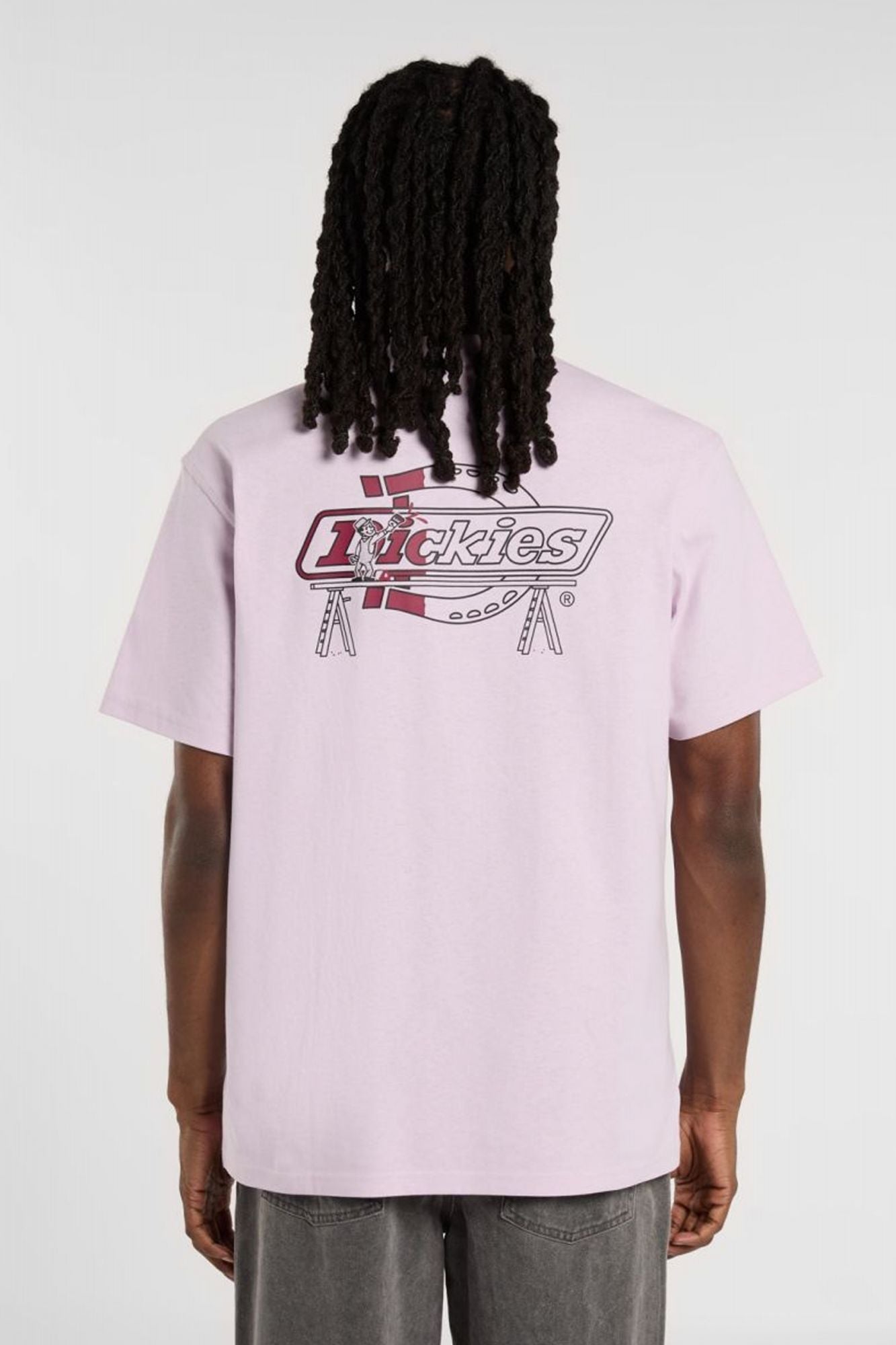 DICKIES  STATESVILLE TEE  en color ROSA (2)