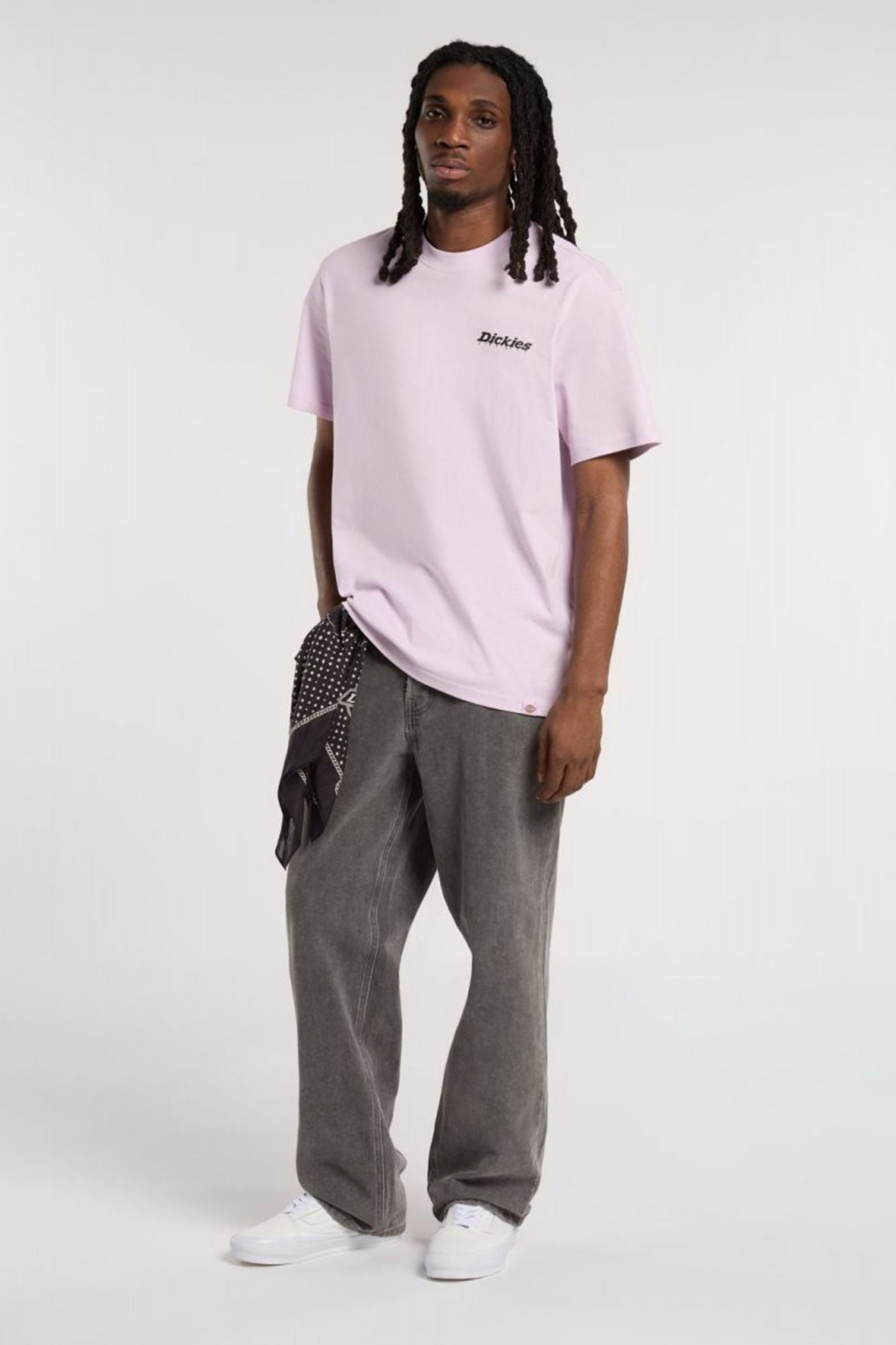 DICKIES  STATESVILLE TEE  en color ROSA (4)