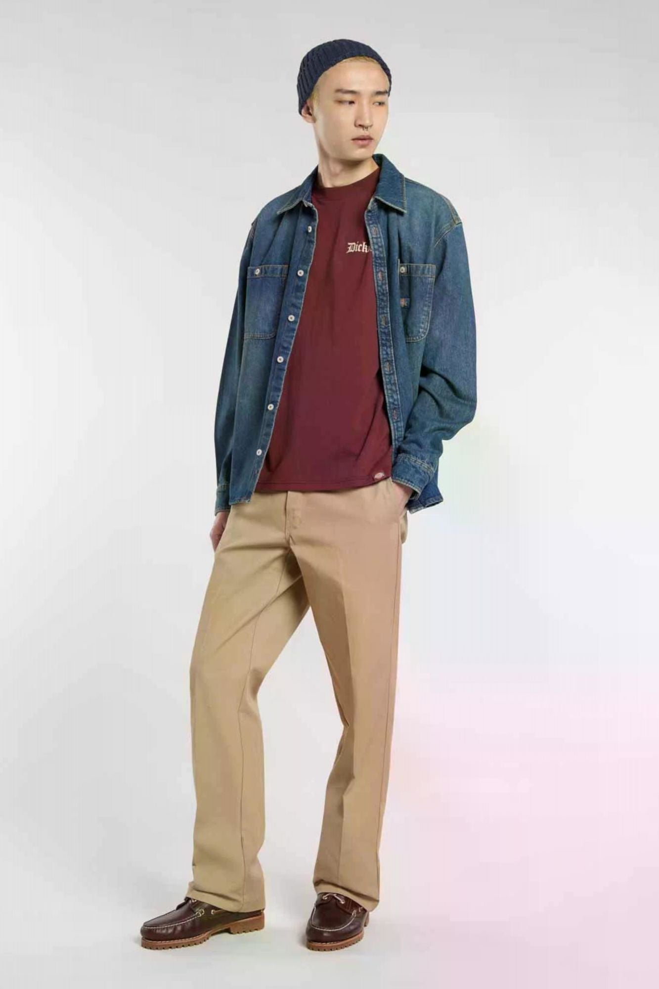 DICKIES DICKIES DINER en color BURDEOS (4)