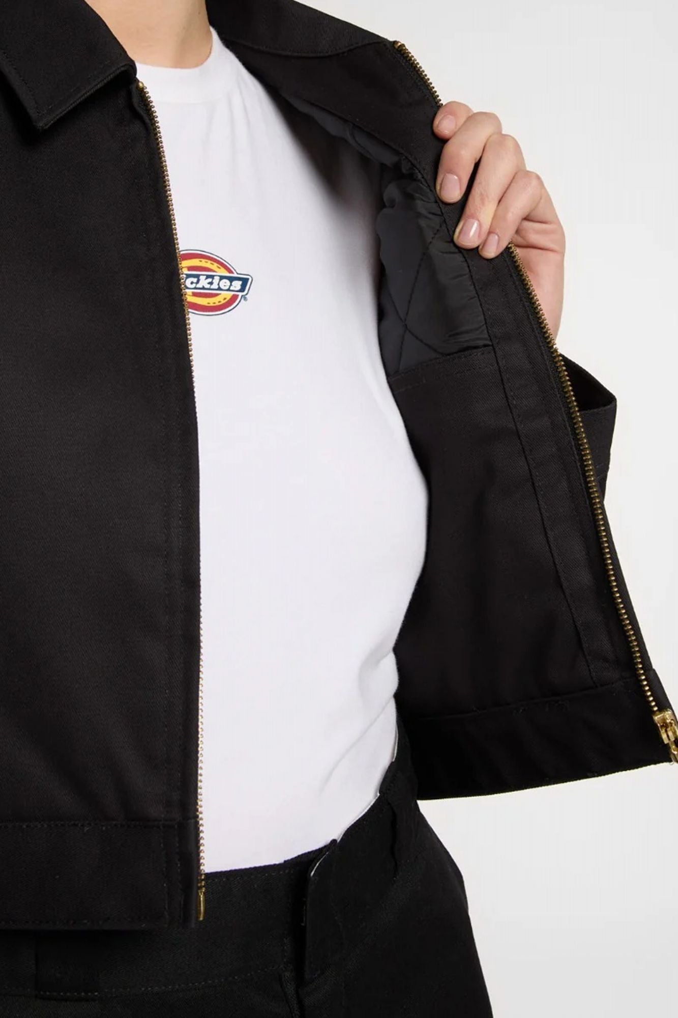 DICKIES  LINED EISENHOWER  en color NEGRO (3)