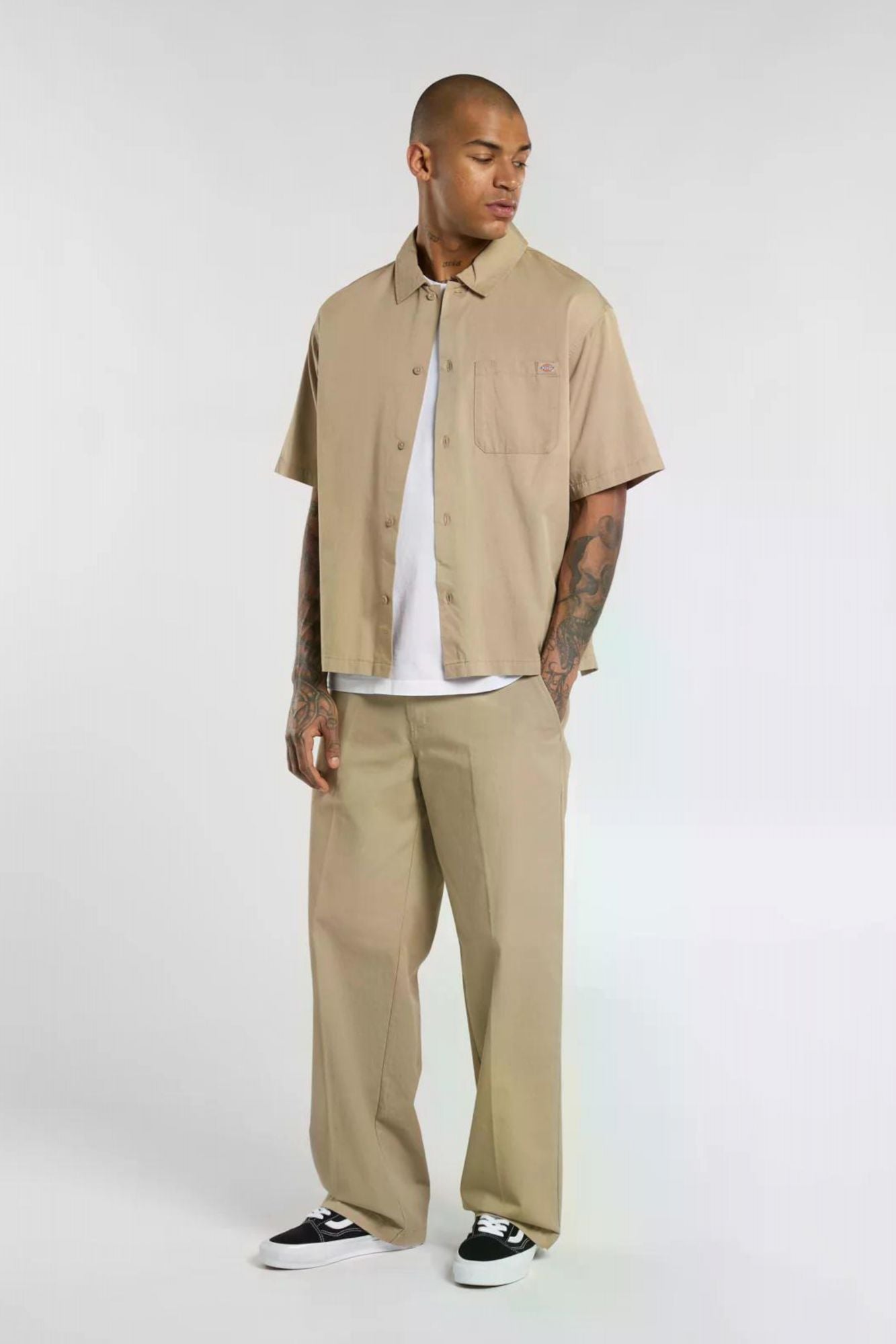 DICKIES 247 LOOSE en color MARRON CLARO (4)