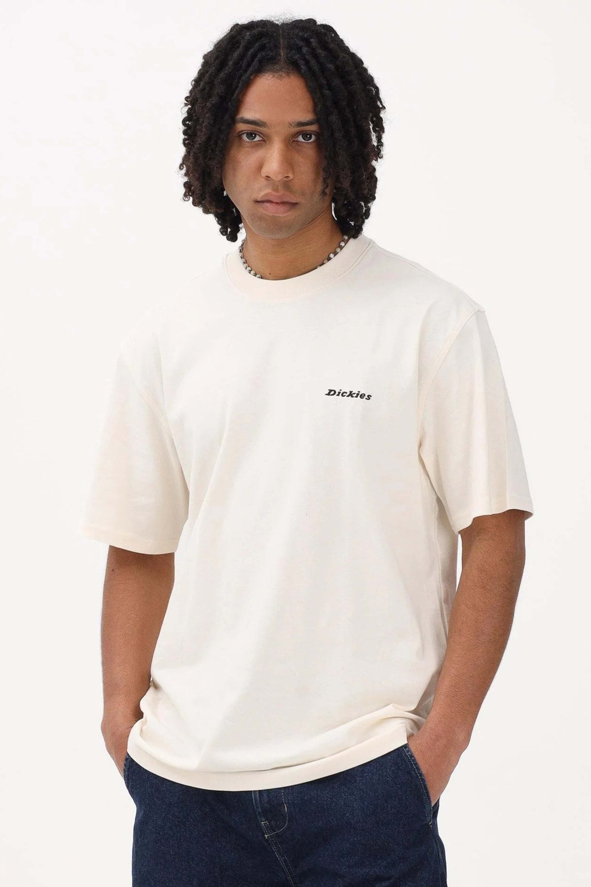 DICKIES LORETTO SS TEE en color BLANCO (1)