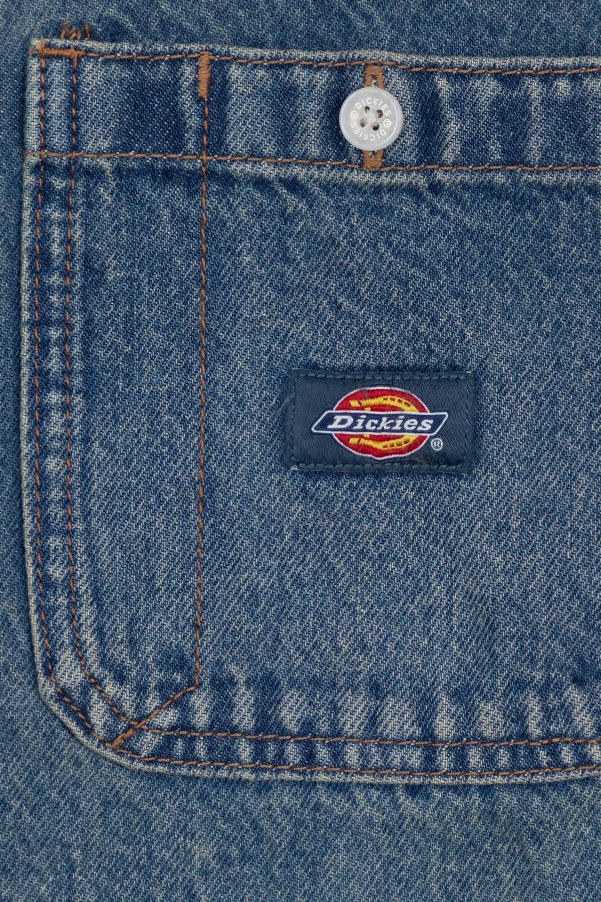 DICKIES MECHANIC DENIM SHIRT en color AZUL (3)