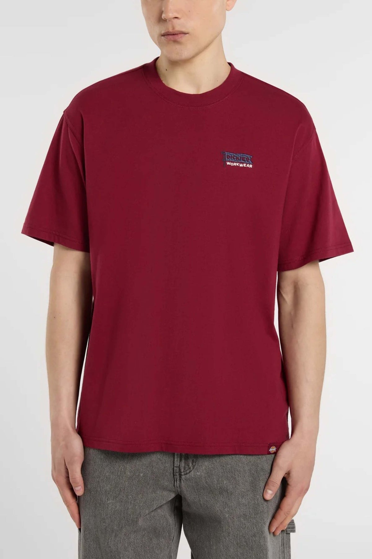 DICKIES FLAG TEE SS TI en color ROJO (1)
