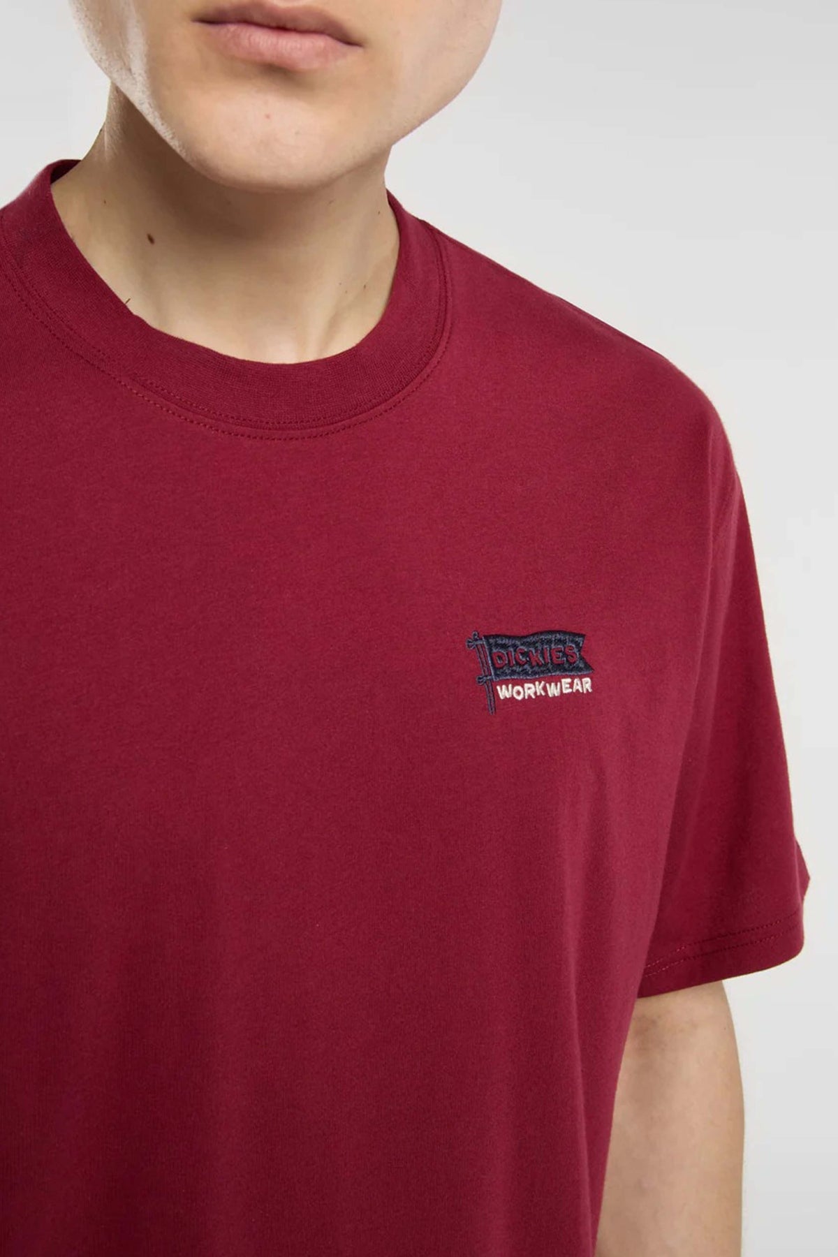 DICKIES FLAG TEE SS TI en color ROJO (4)