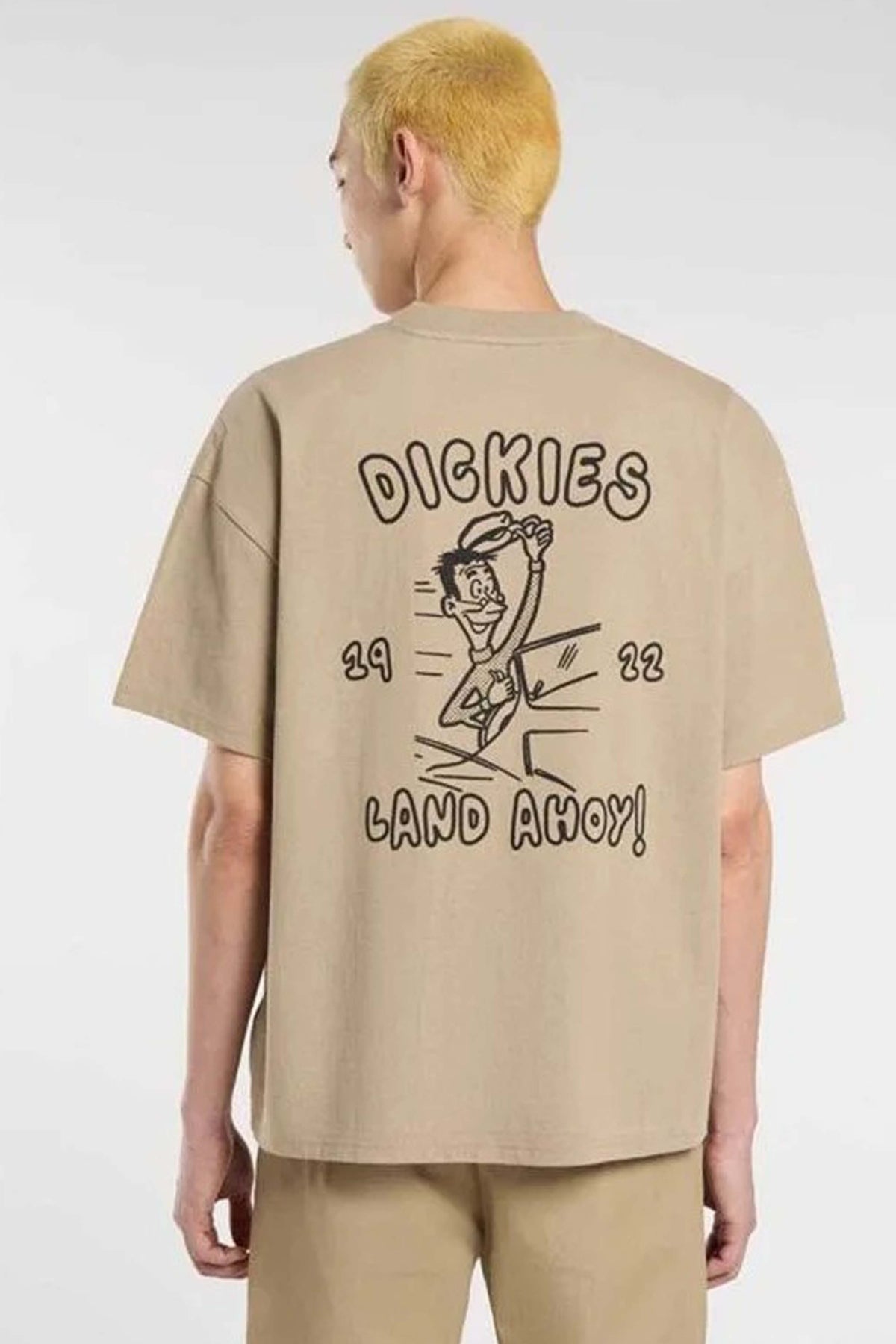 DICKIES DECARTUVILLE TEE SS en color BEIS (2)