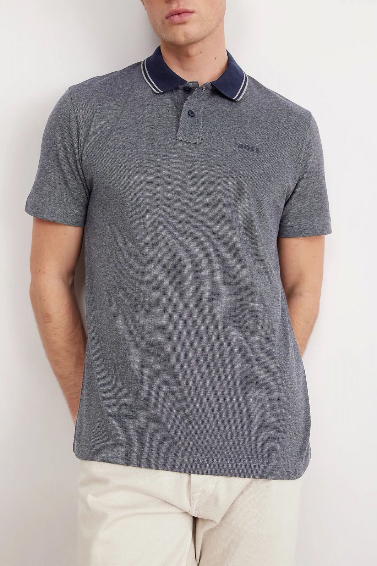 BOSS CLASSIC POLO en color AZUL (1)