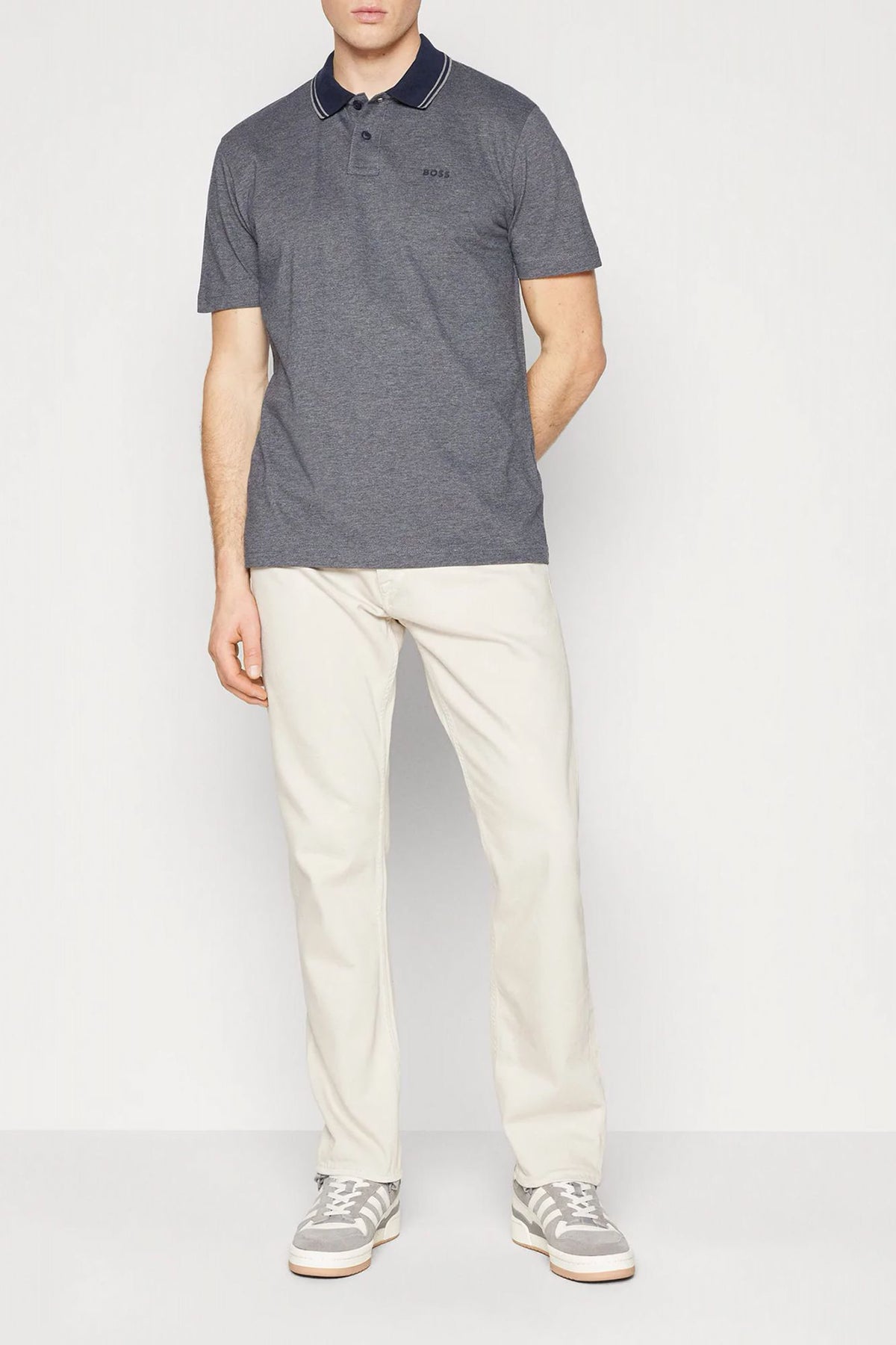 BOSS CLASSIC POLO en color AZUL (4)