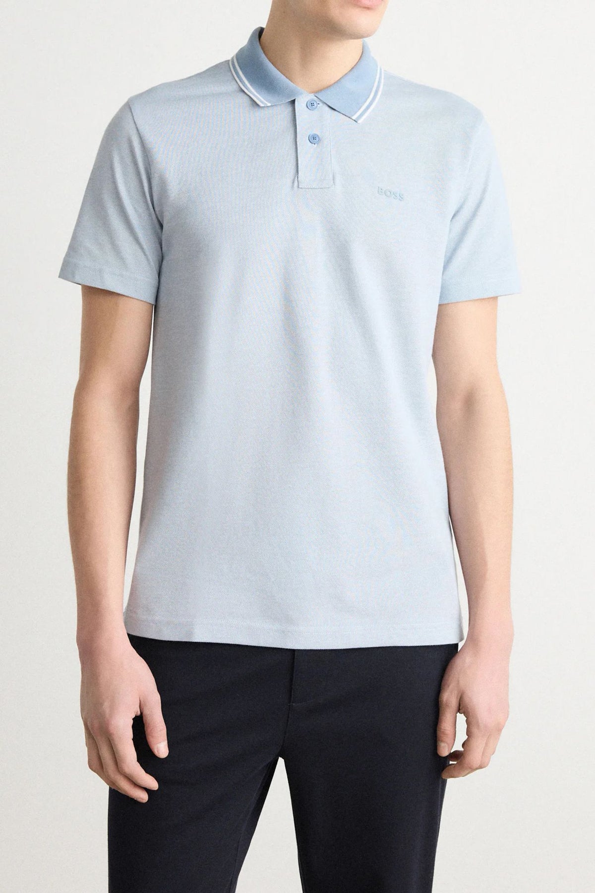 BOSS CLASSIC POLO en color AZUL (1)