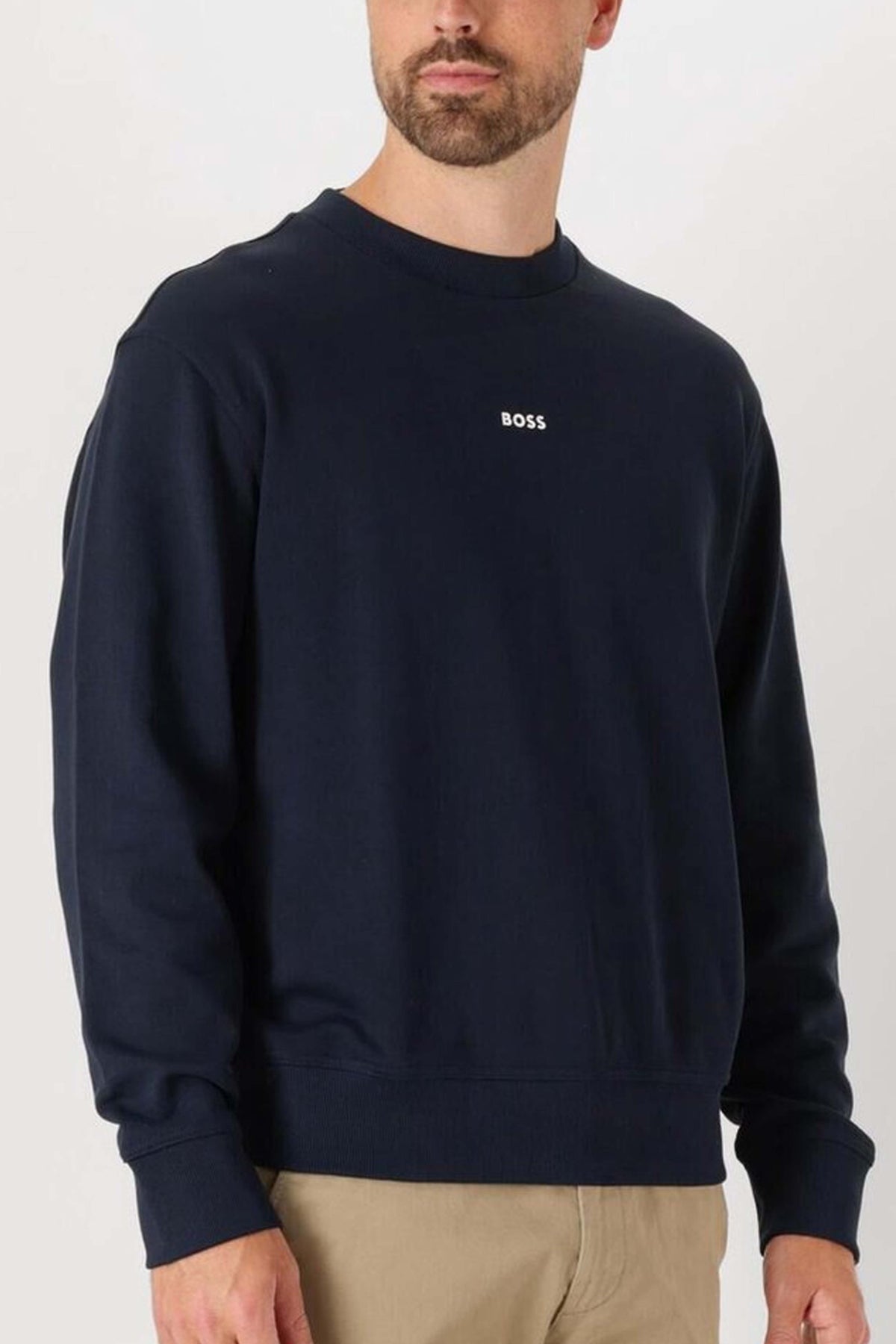 BOSS WESMALLCREW en color AZUL (1)