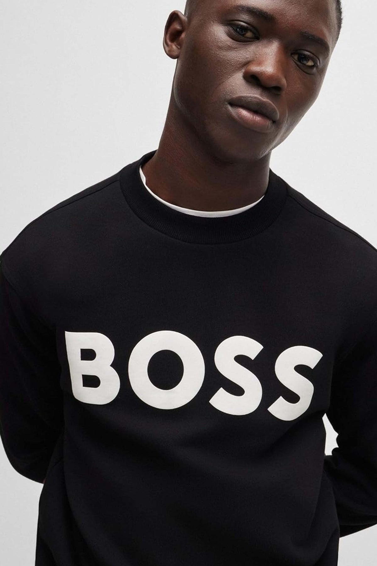 BOSS WeBasicCrew en color NEGRO (3)