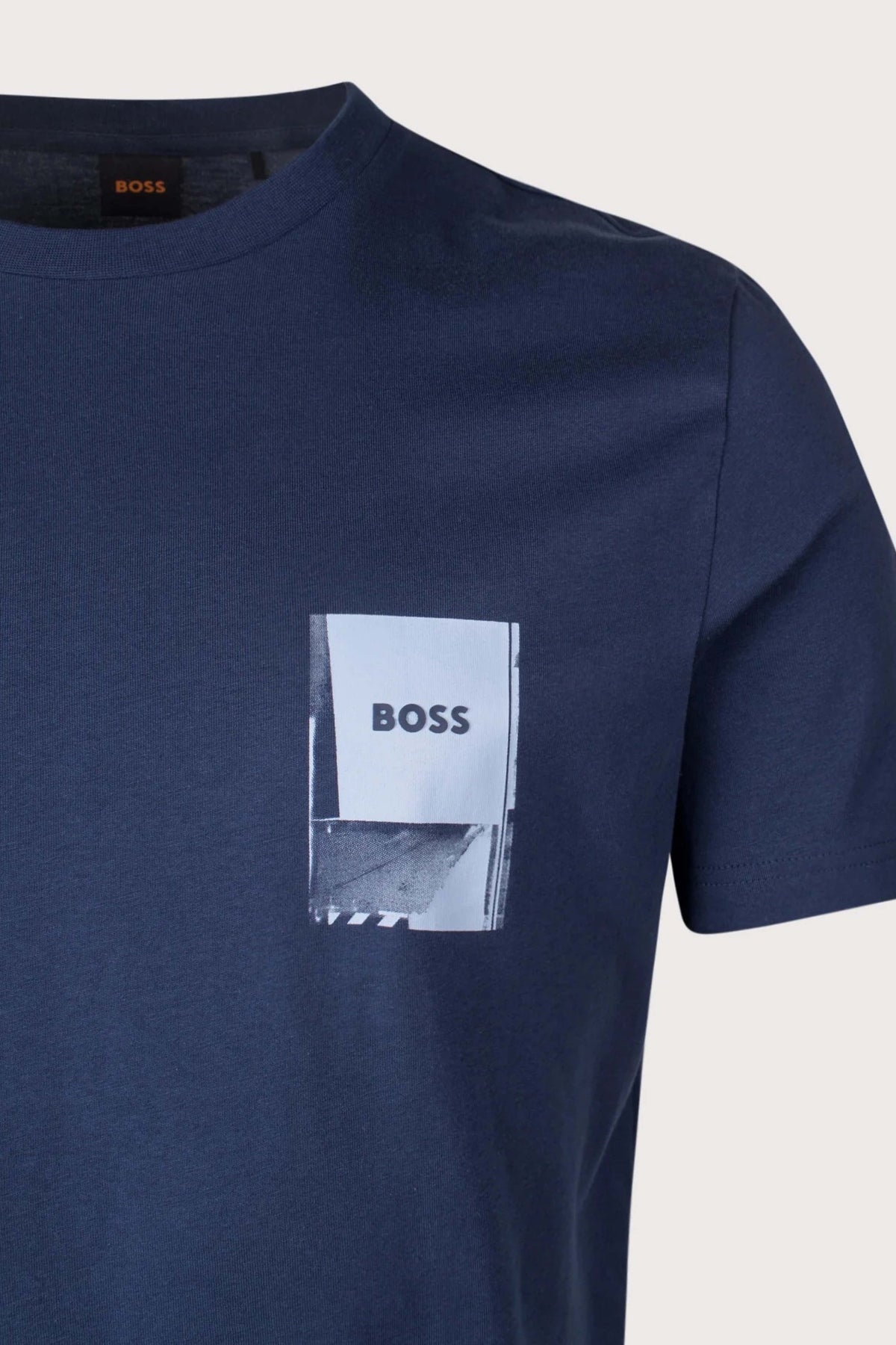 BOSS T-SHIRT en color AZUL (3)